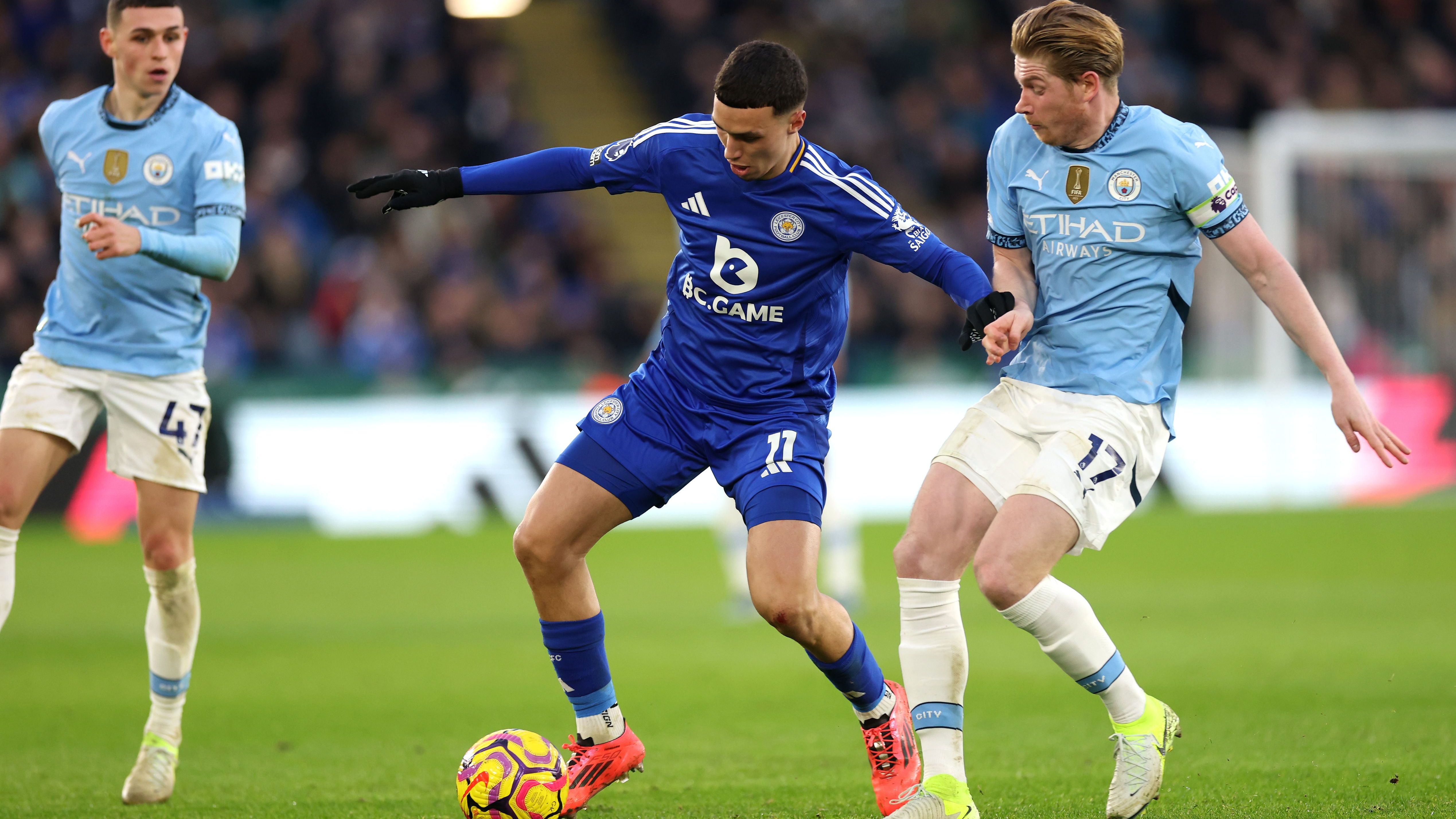 Leicester City FC v Manchester City FC - Premier League