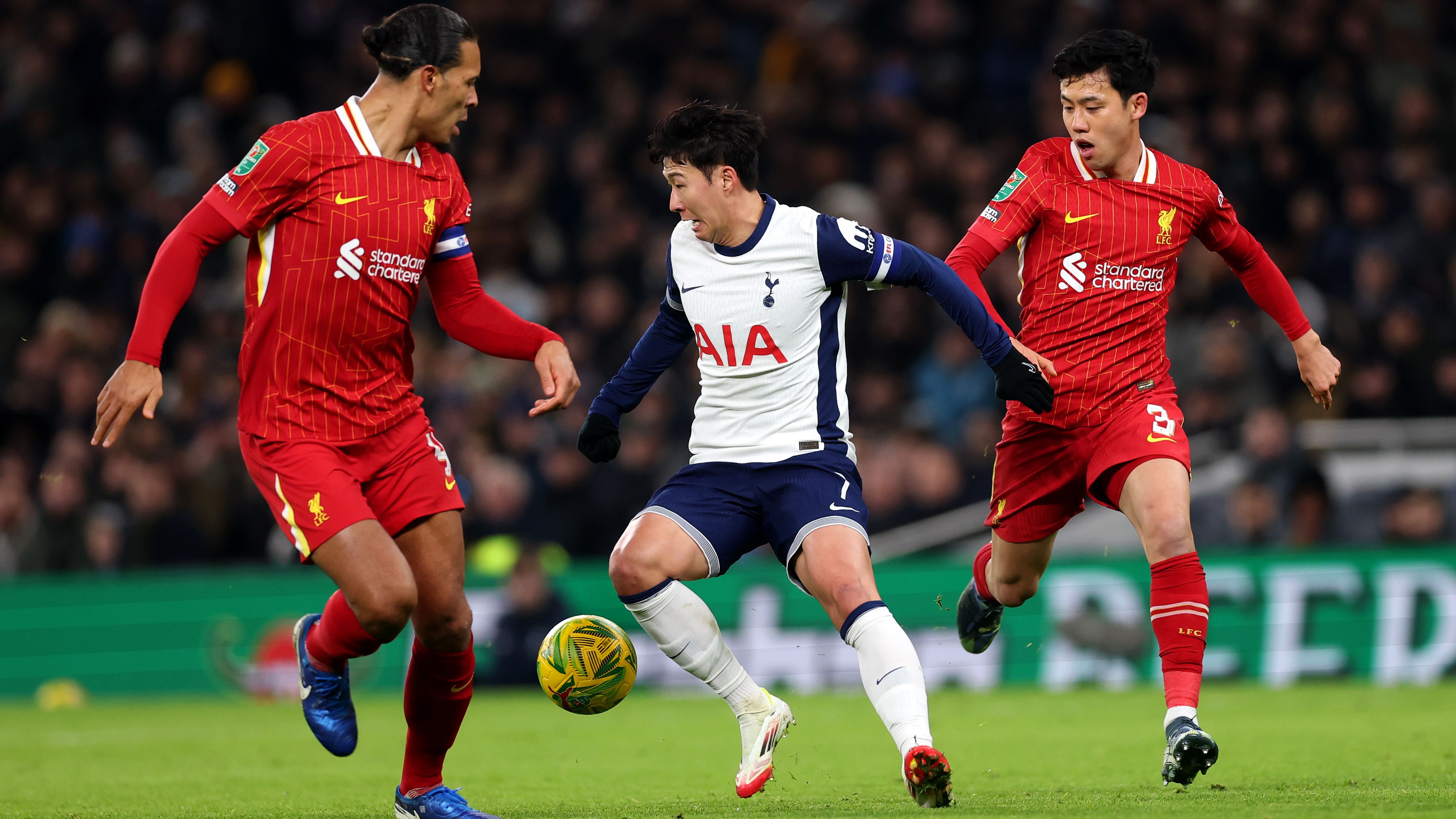 Tottenham Hotspur v Liverpool - Carabao Cup Semi Final First Leg