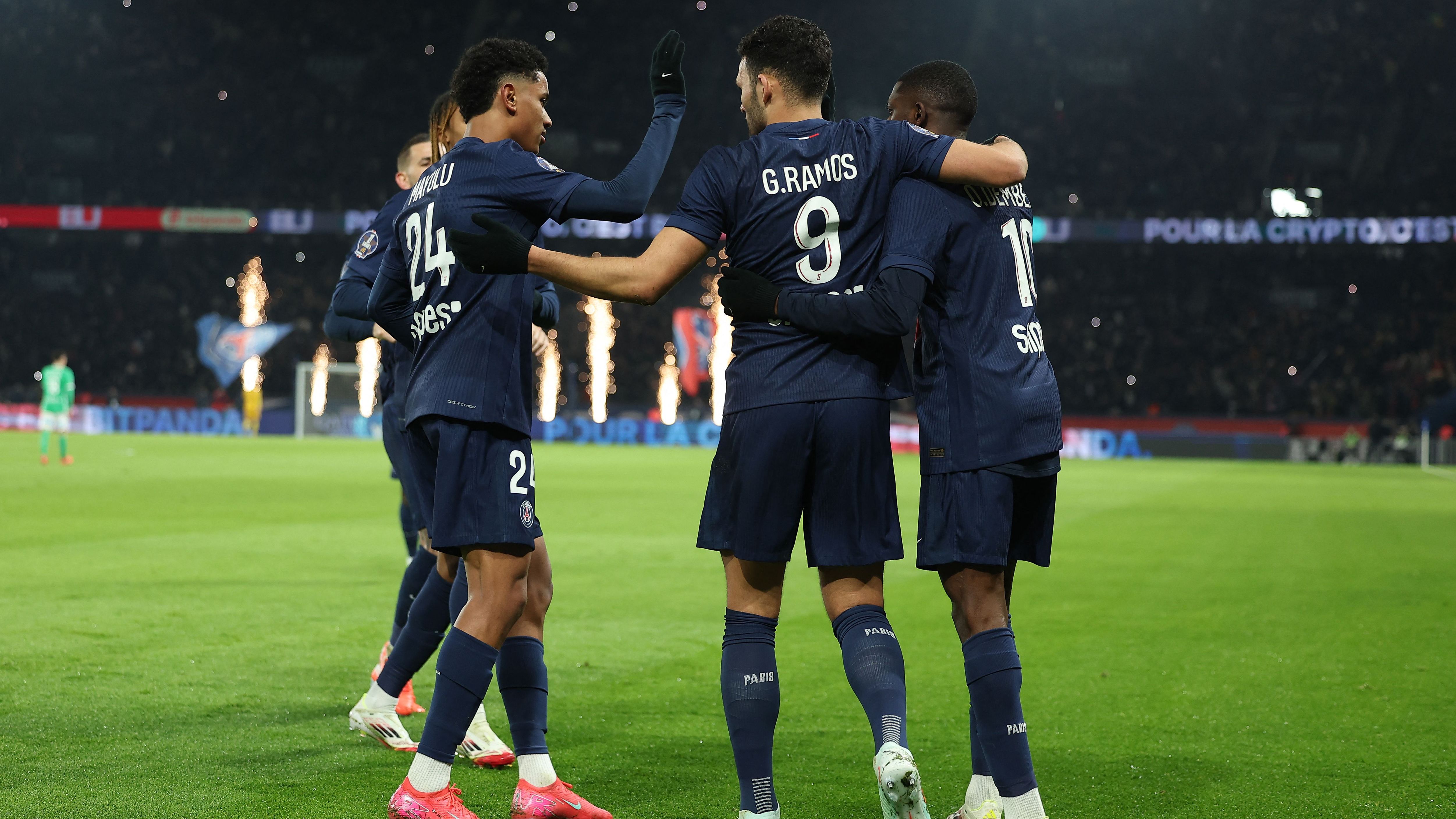 FBL-FRA-LIGUE1-PSG-SAINT-ETIENNE