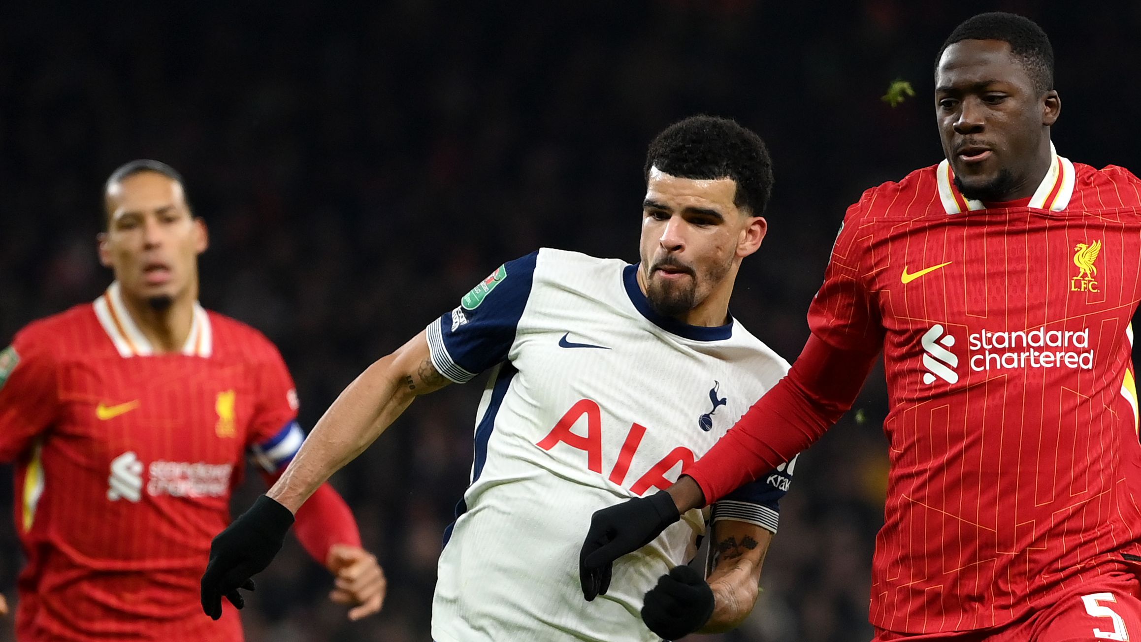 Tottenham Hotspur v Liverpool - Carabao Cup Semi Final First Leg