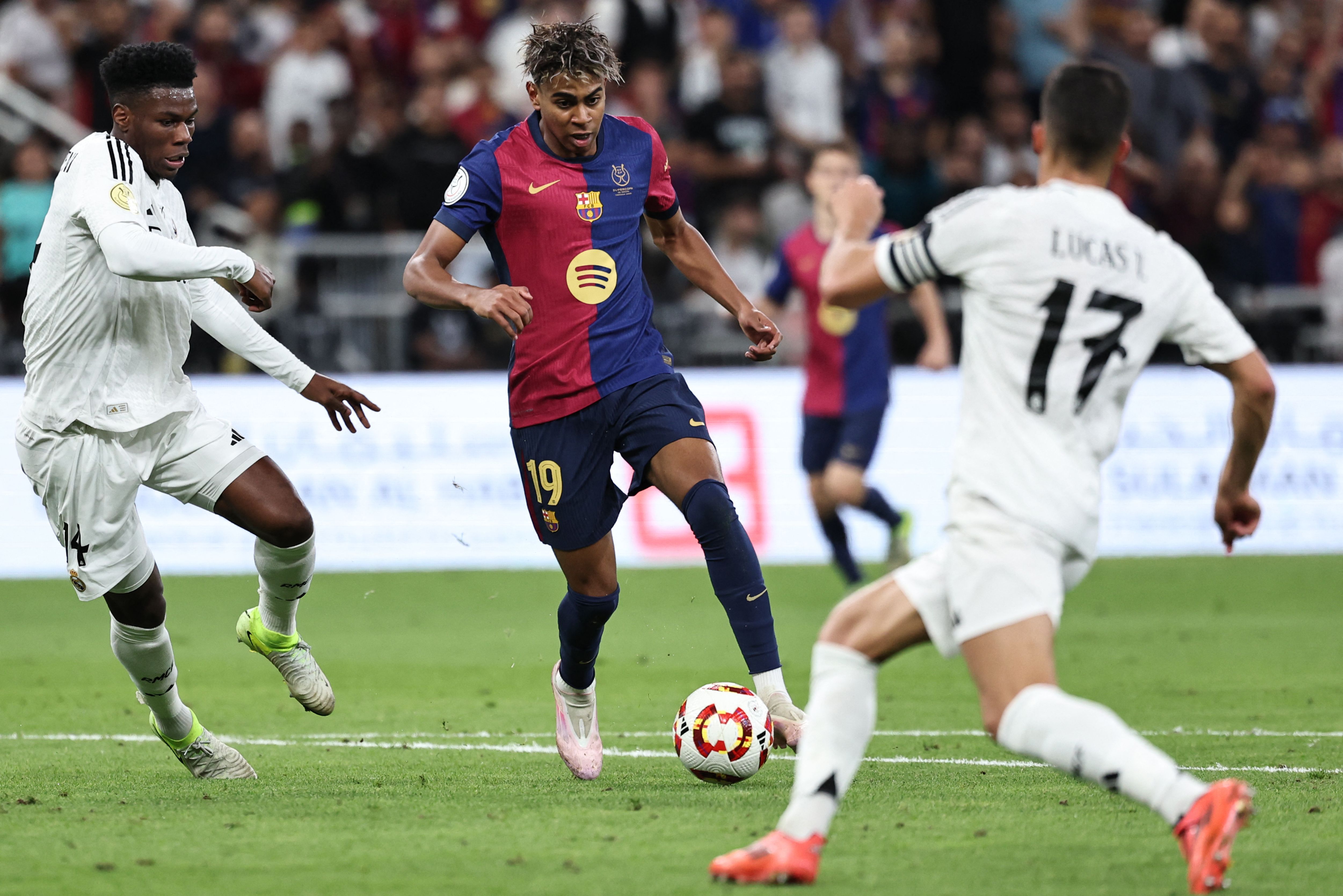 FBL-KSA-ESP-REAL MADRID-BARCELONA