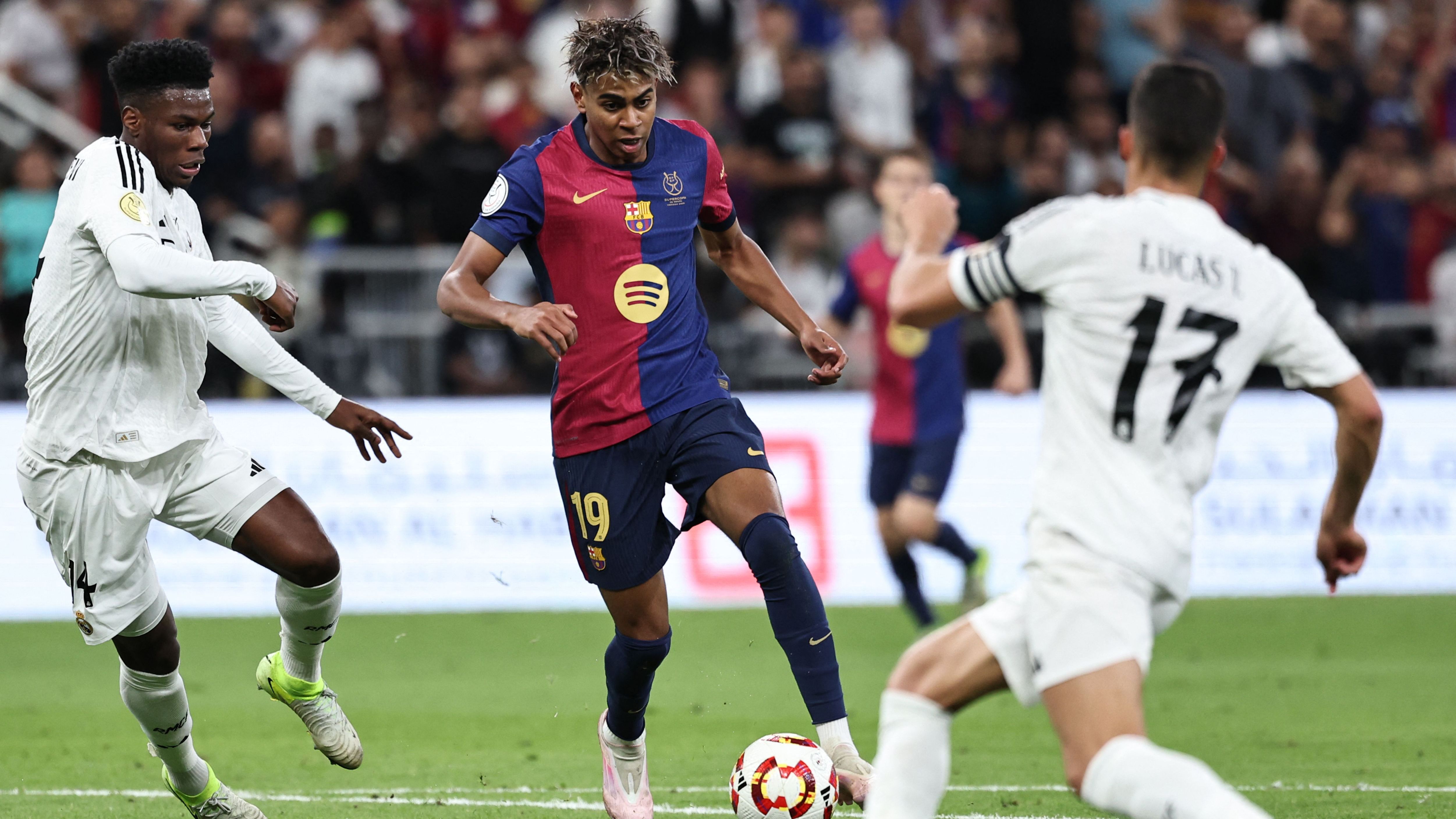 FBL-KSA-ESP-REAL MADRID-BARCELONA