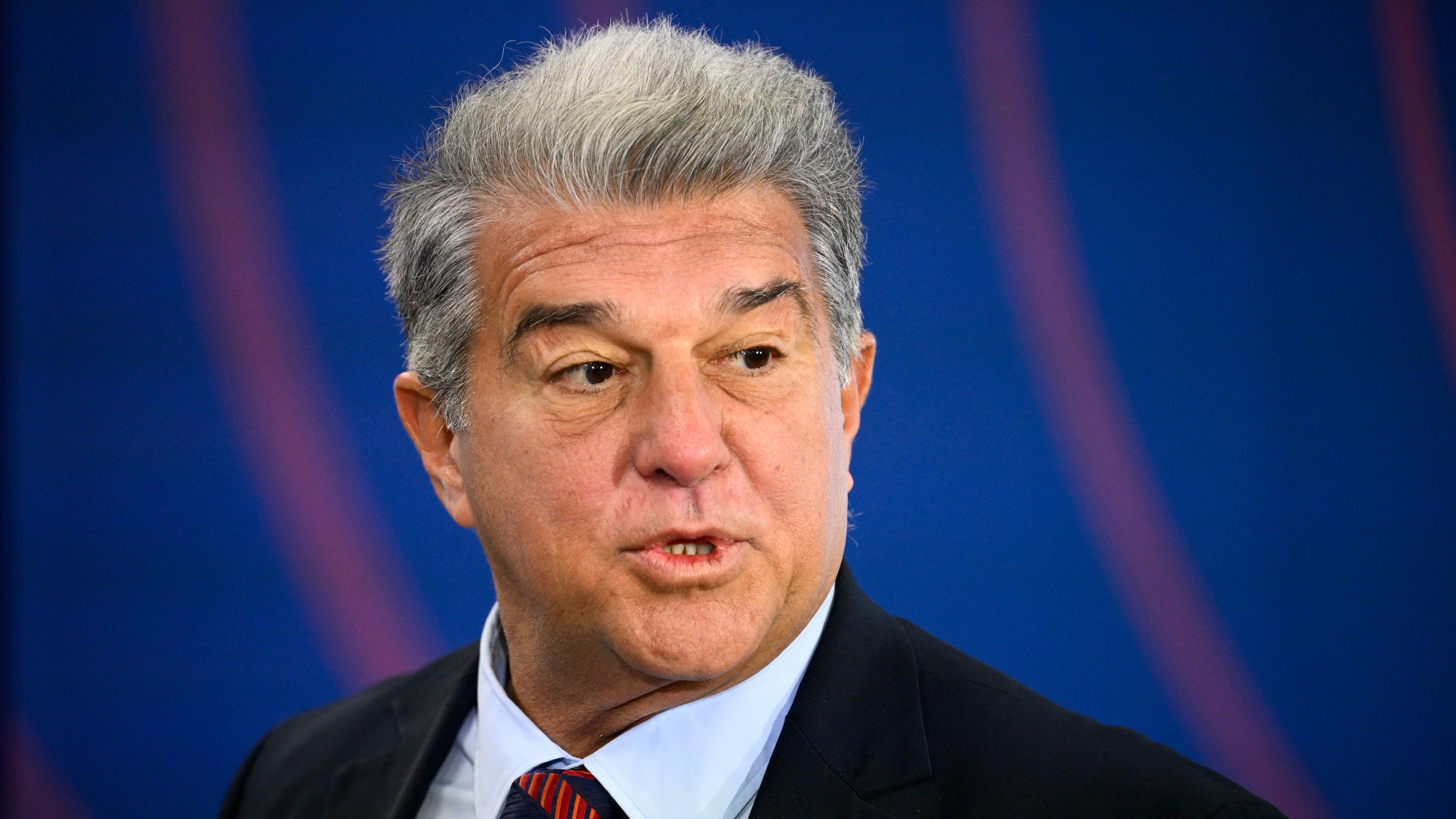 GettyImages-2193294876 Barcelona make special Champions League request to UEFA as Joan Laporta opens up on Camp Nou return delays