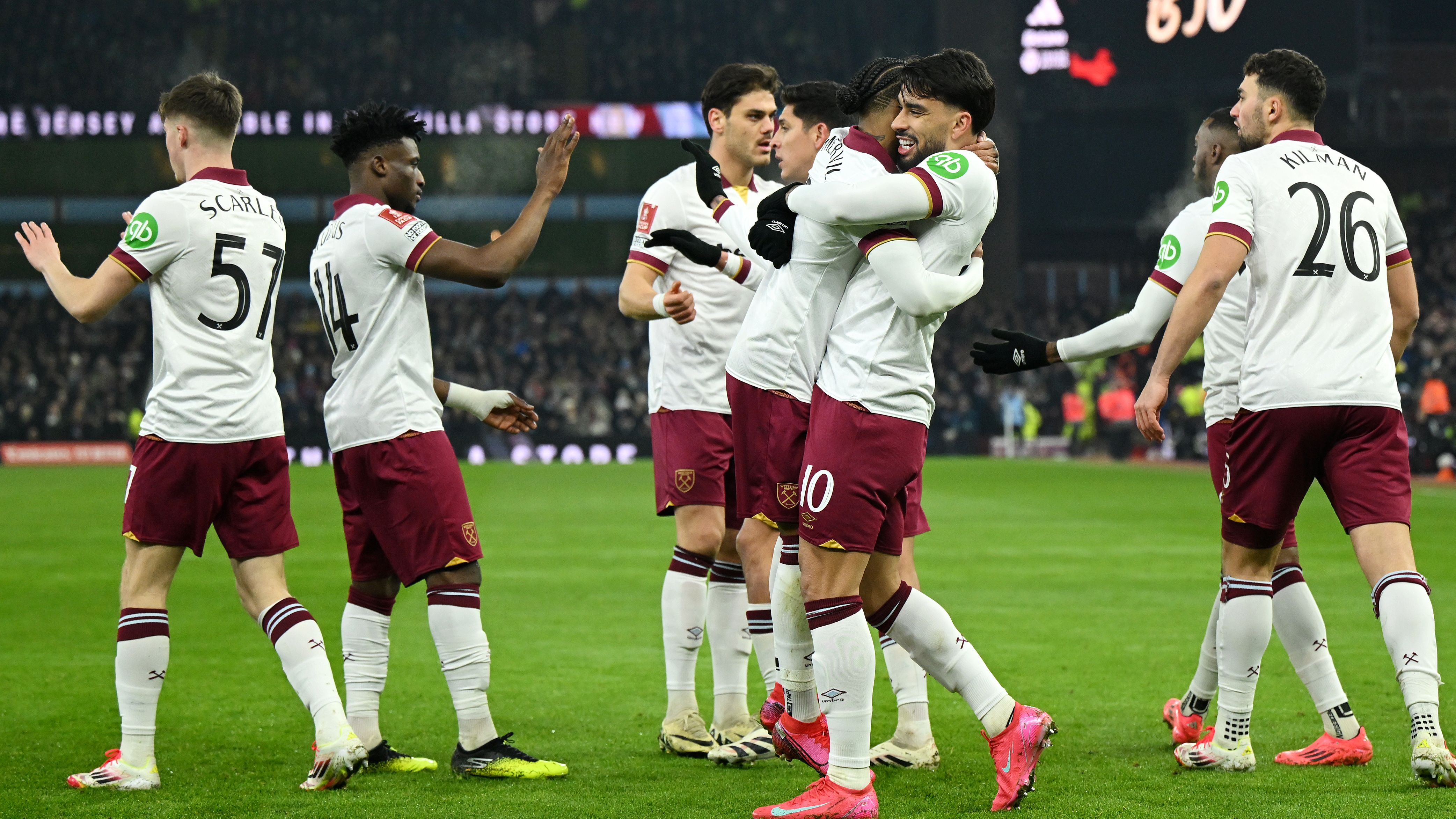 Aston Villa v West Ham United - Emirates FA Cup Third Round