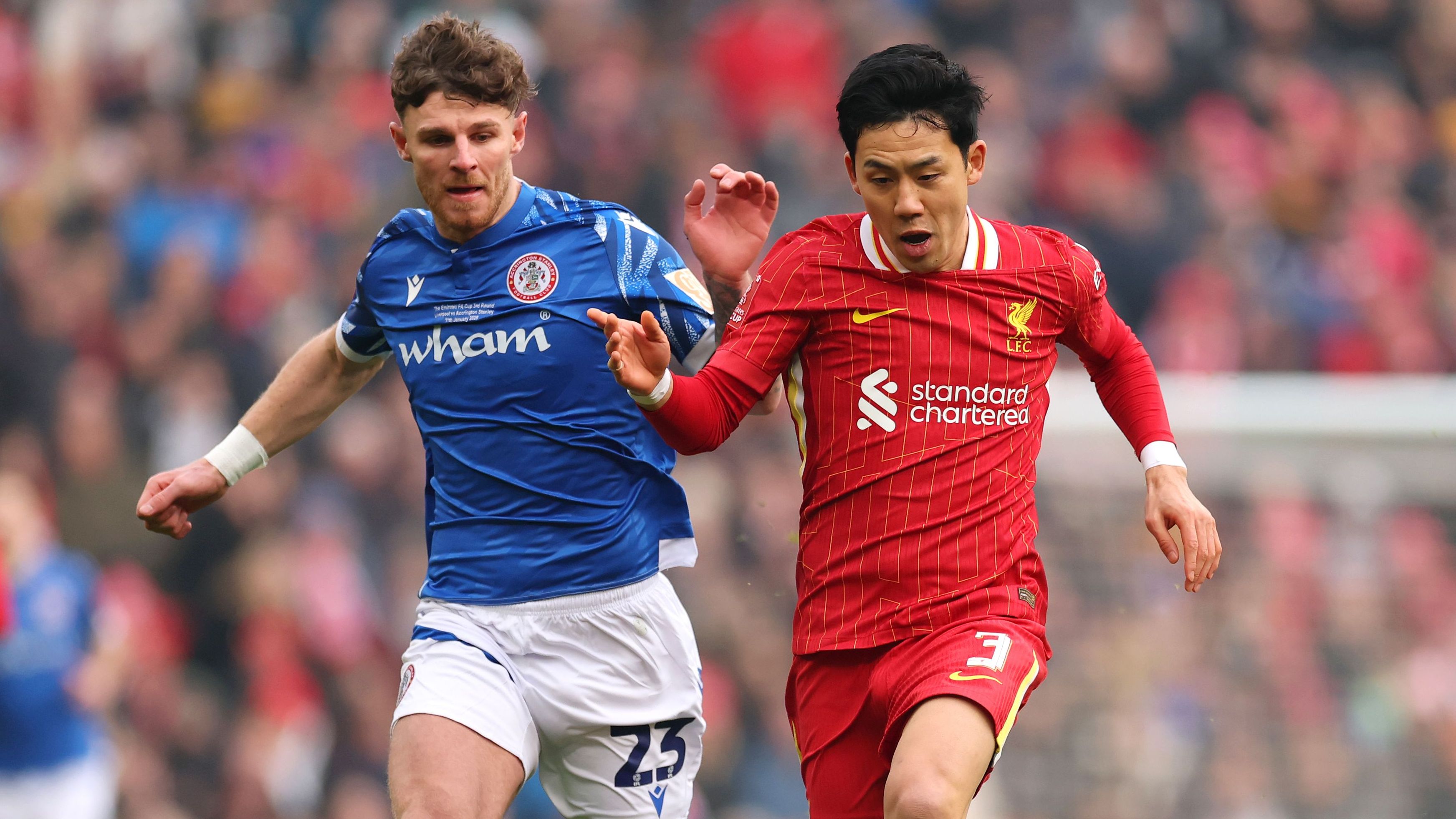 Liverpool v Accrington Stanley - Emirates FA Cup Third Round