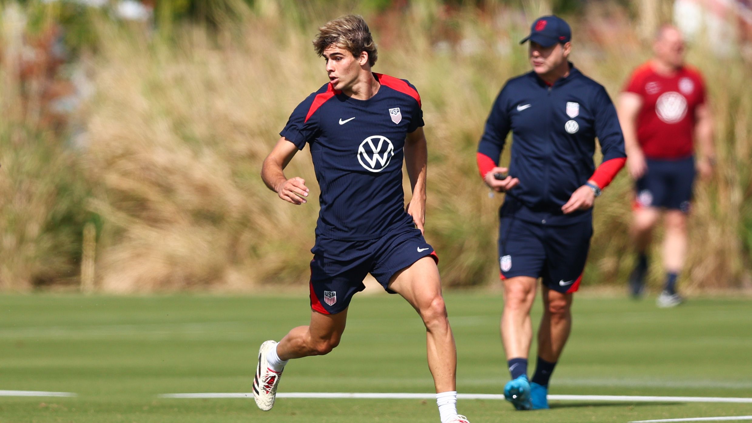 USMNT Training Session and Press Conference