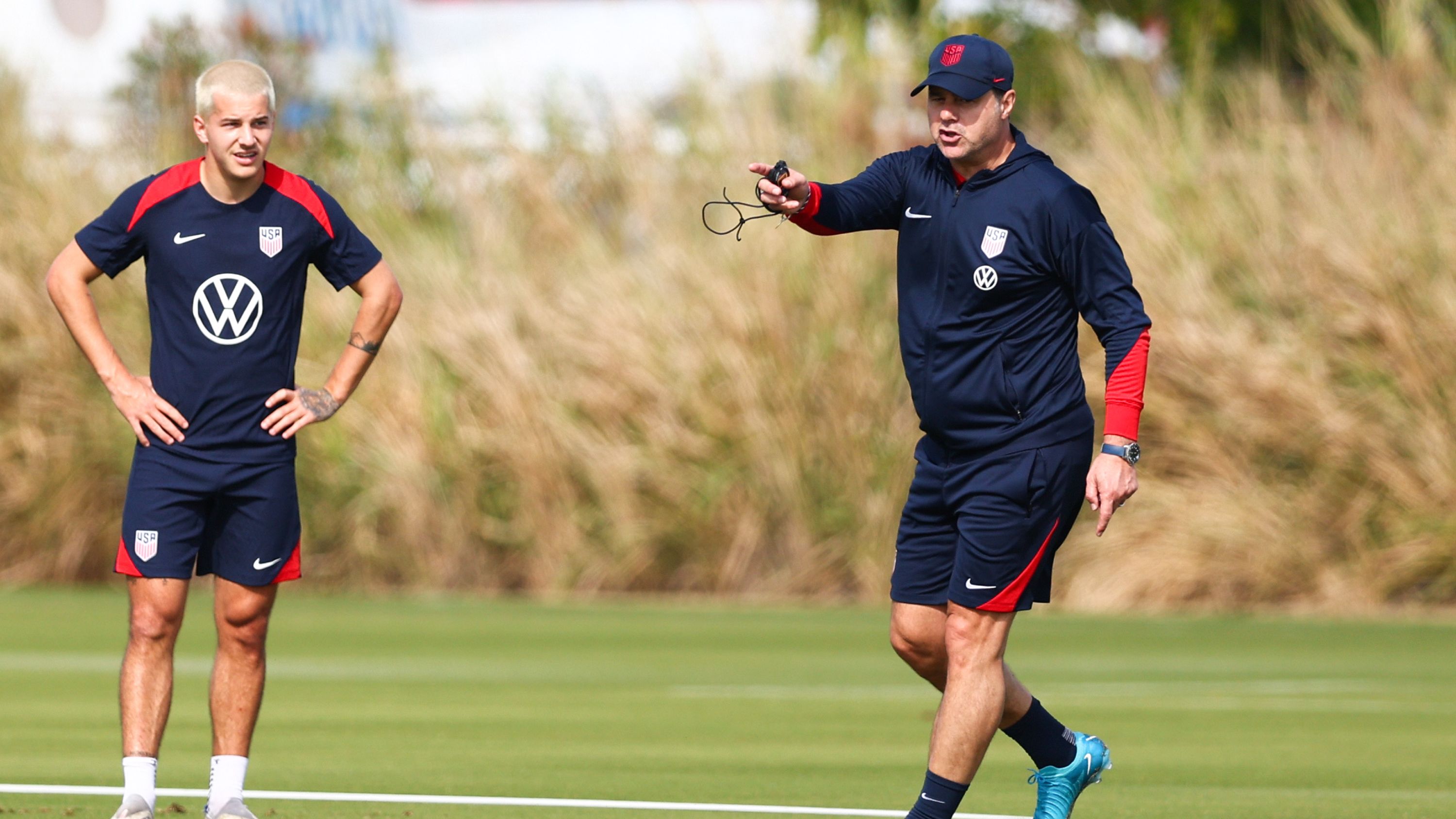 USMNT Training Session and Press Conference
