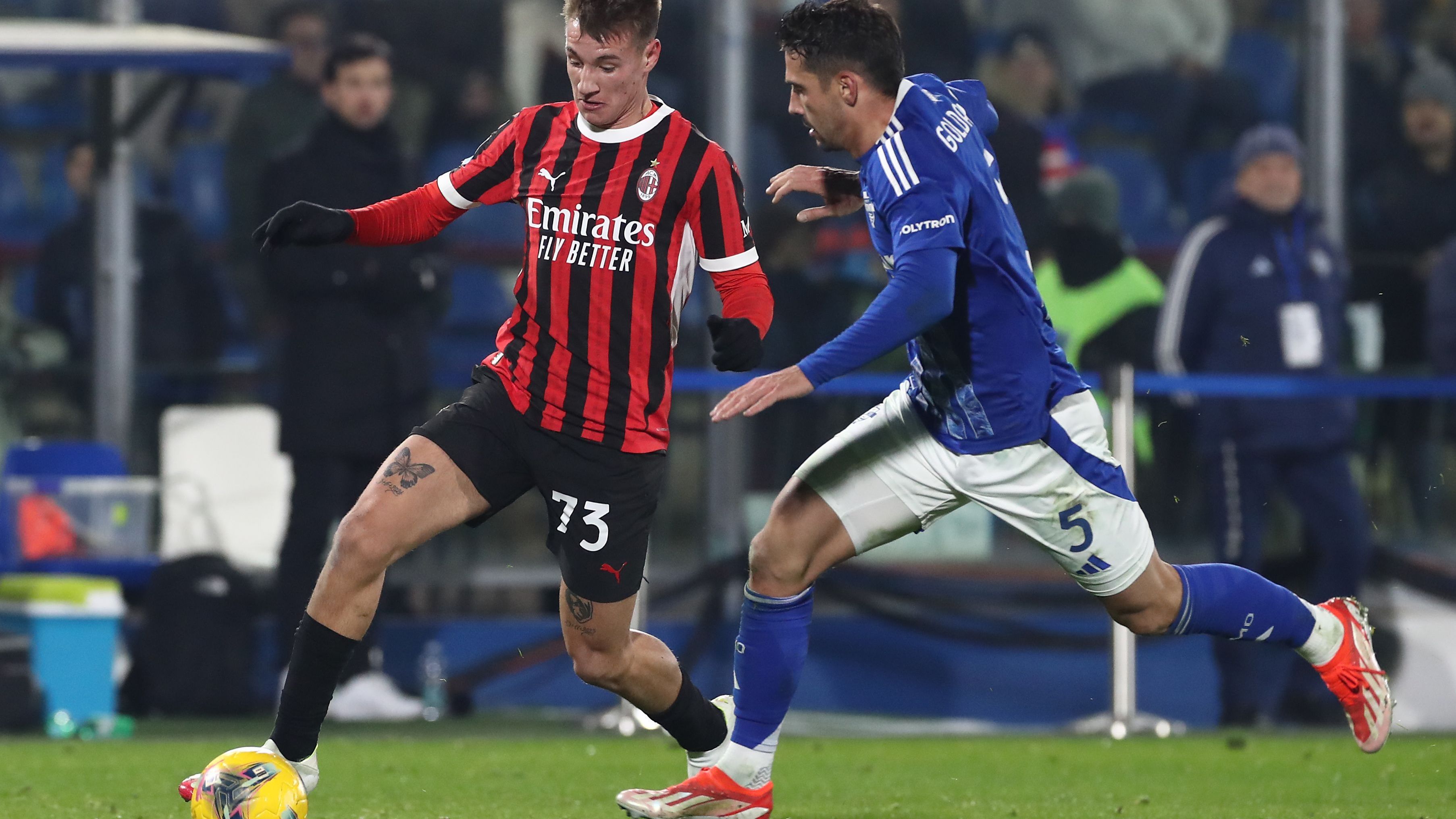 Como 1907 v AC Milan - Serie A