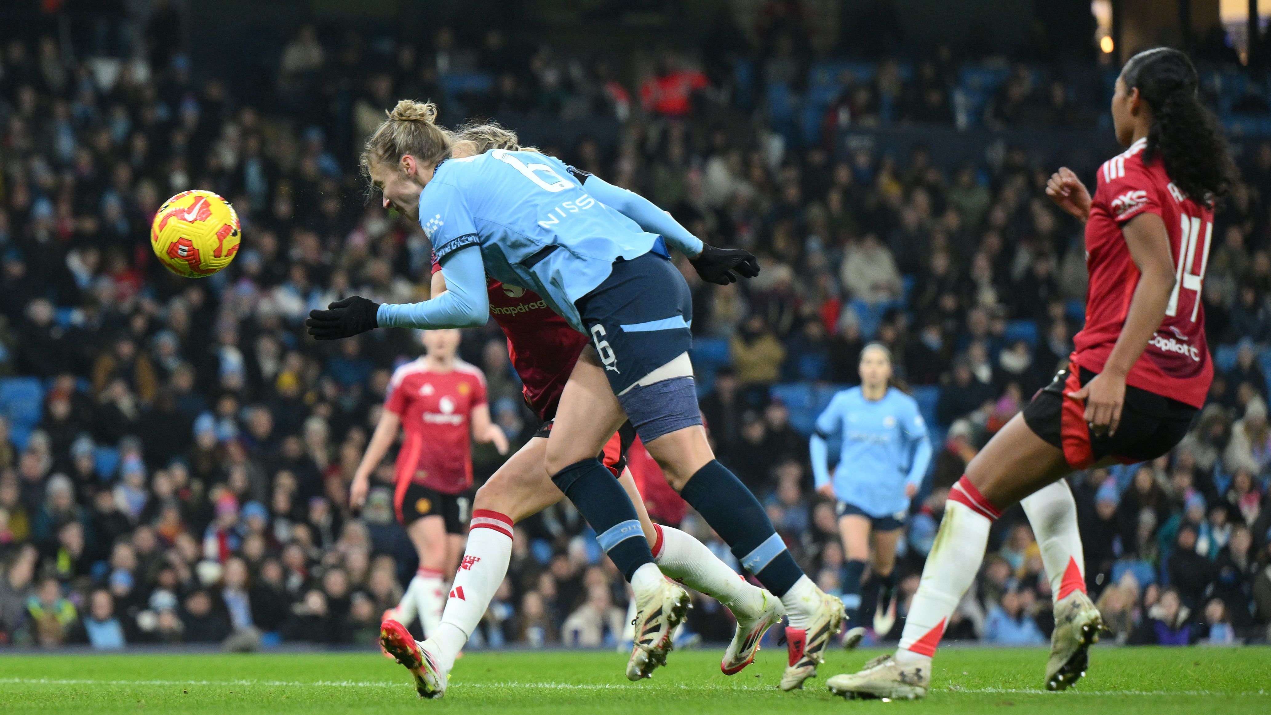 Manchester City FC v Manchester United FC - Barclays Women's Super League