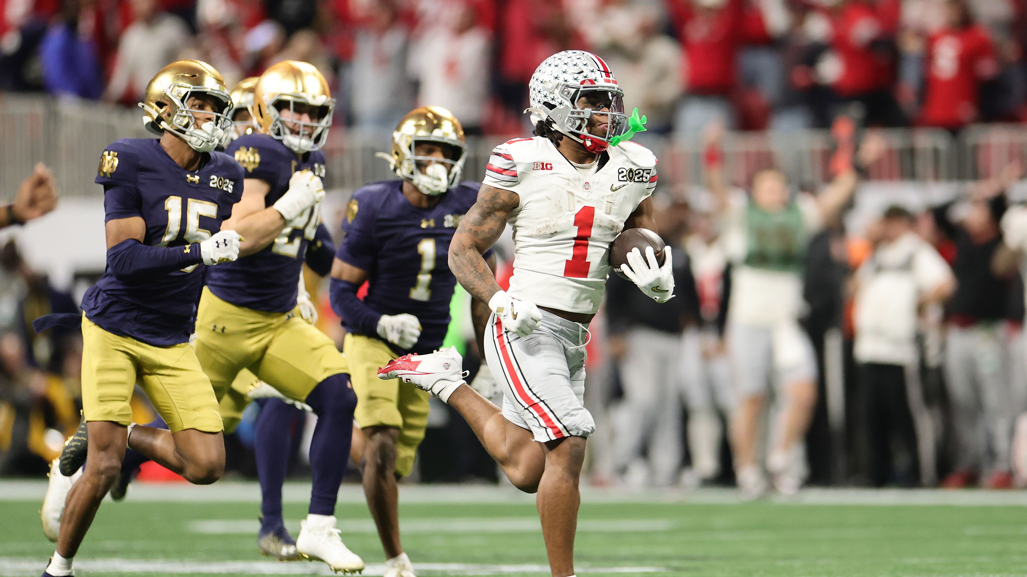 2025 CFP National Championship Presented by AT&T- Ohio State v Notre Dame