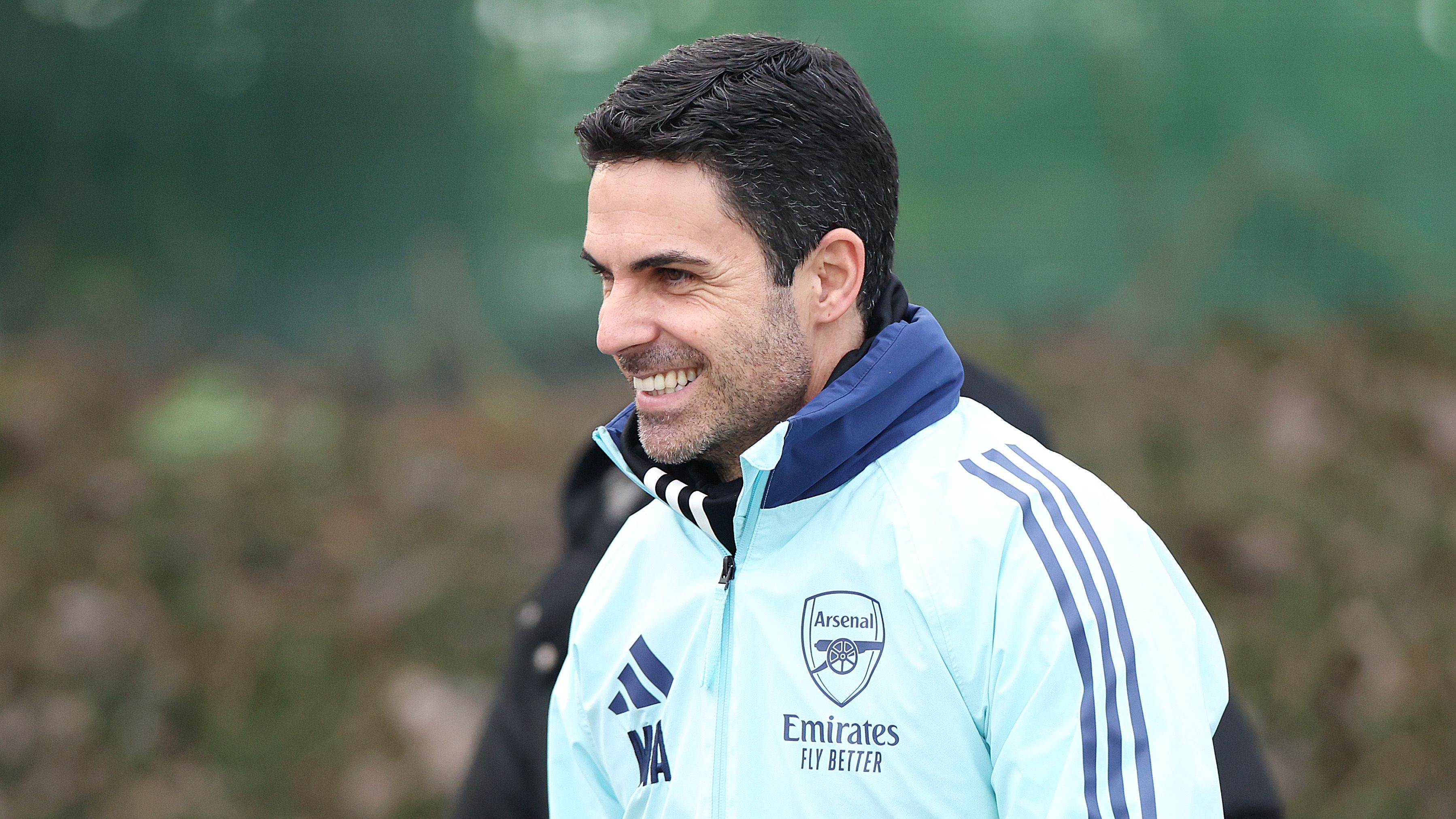 Arsenal FC Training Session And Press Conference - UEFA Champions League 2024/25 League Phase MD7