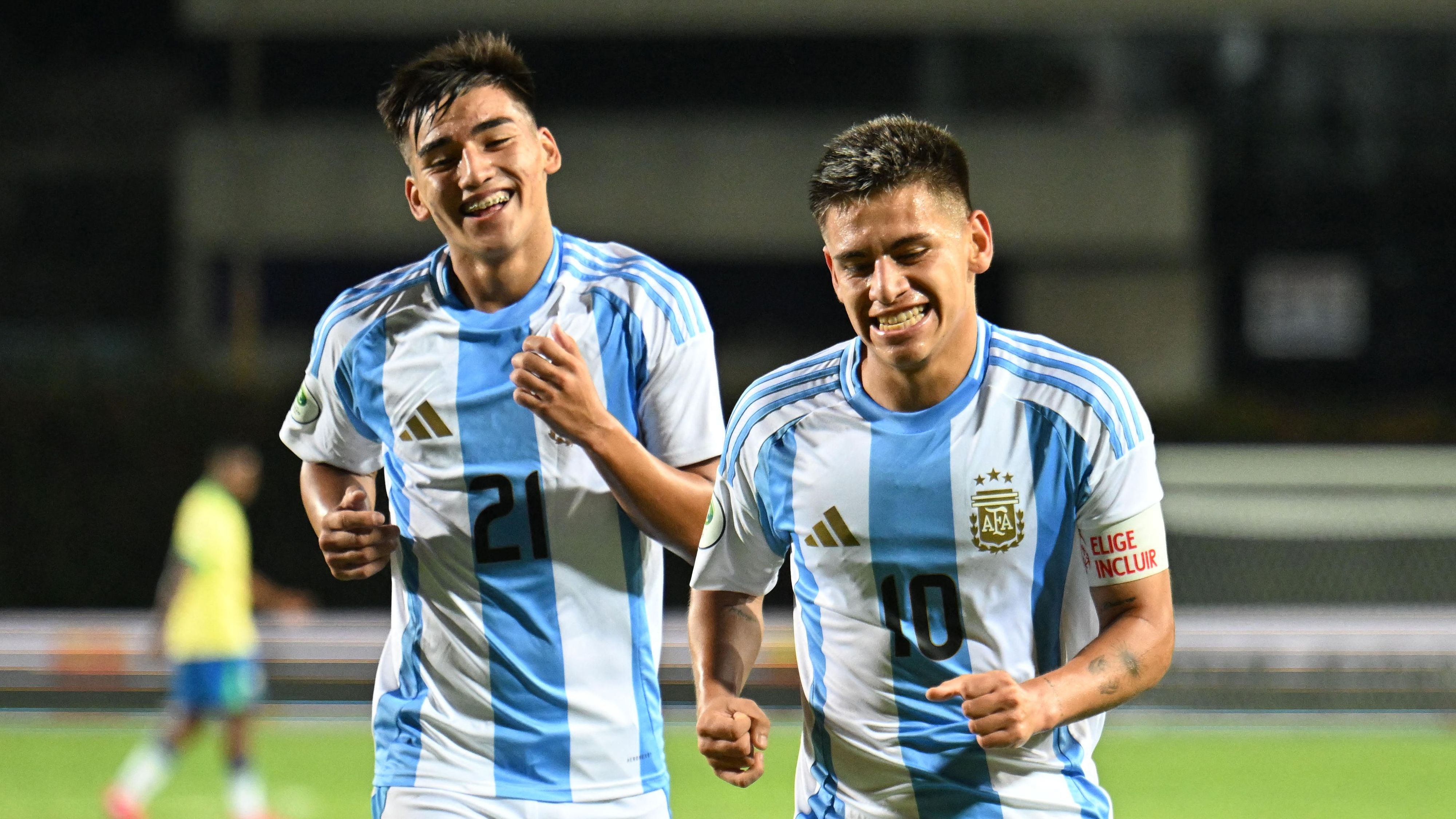 Man City wonderkid Claudio Echeverri stars as Argentina U20s