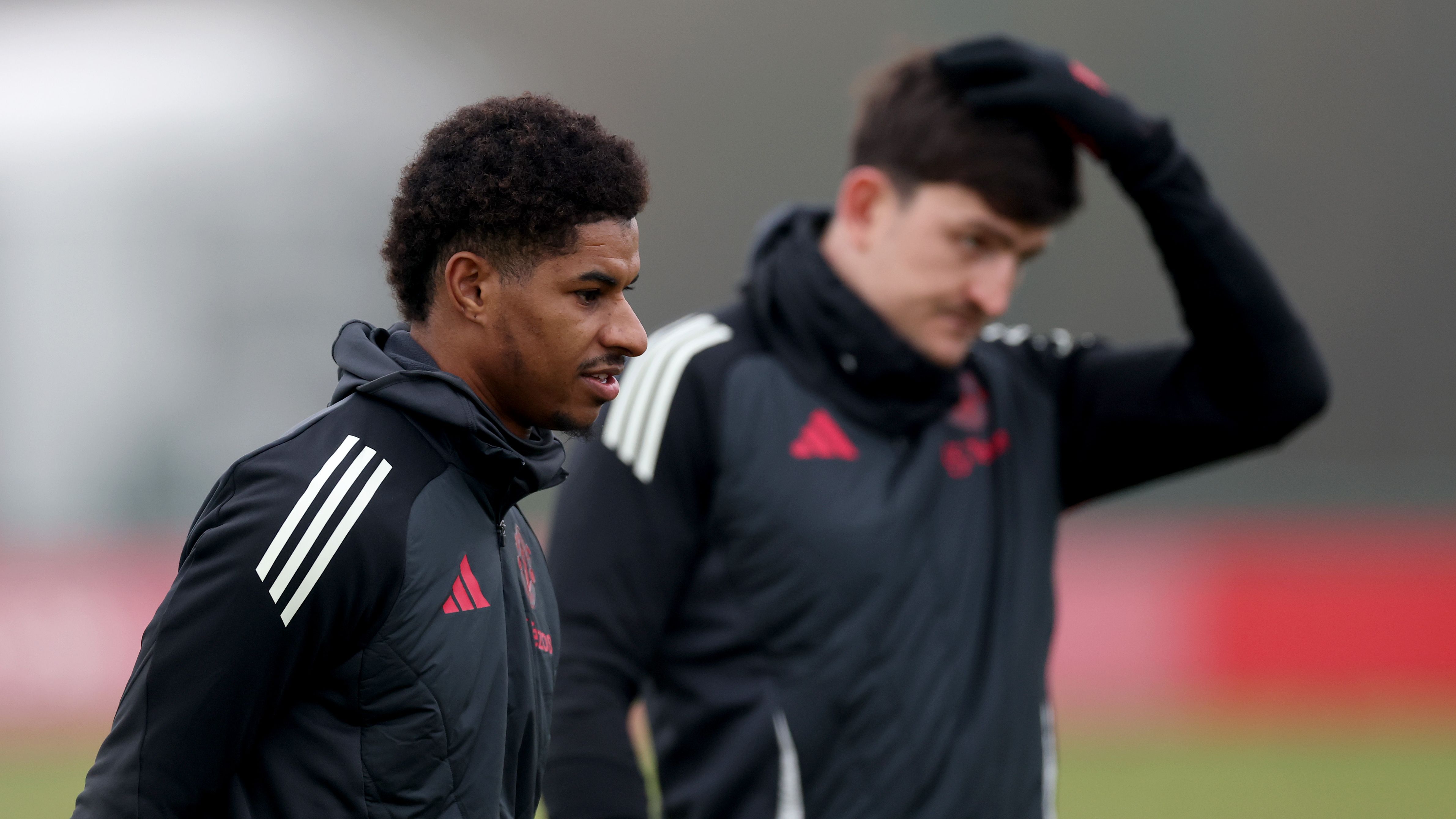 Manchester United Training Session And Press Conference - UEFA Europa League 2024/25 League Phase MD7