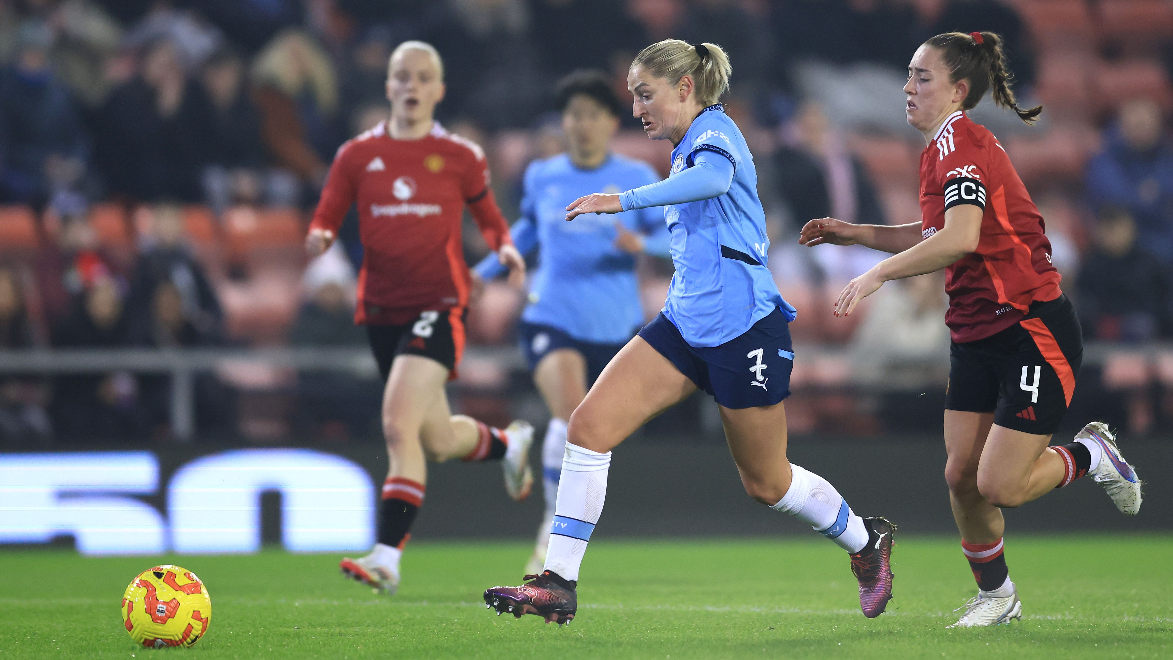 Manchester United v Manchester City - Subway Women's League Cup
