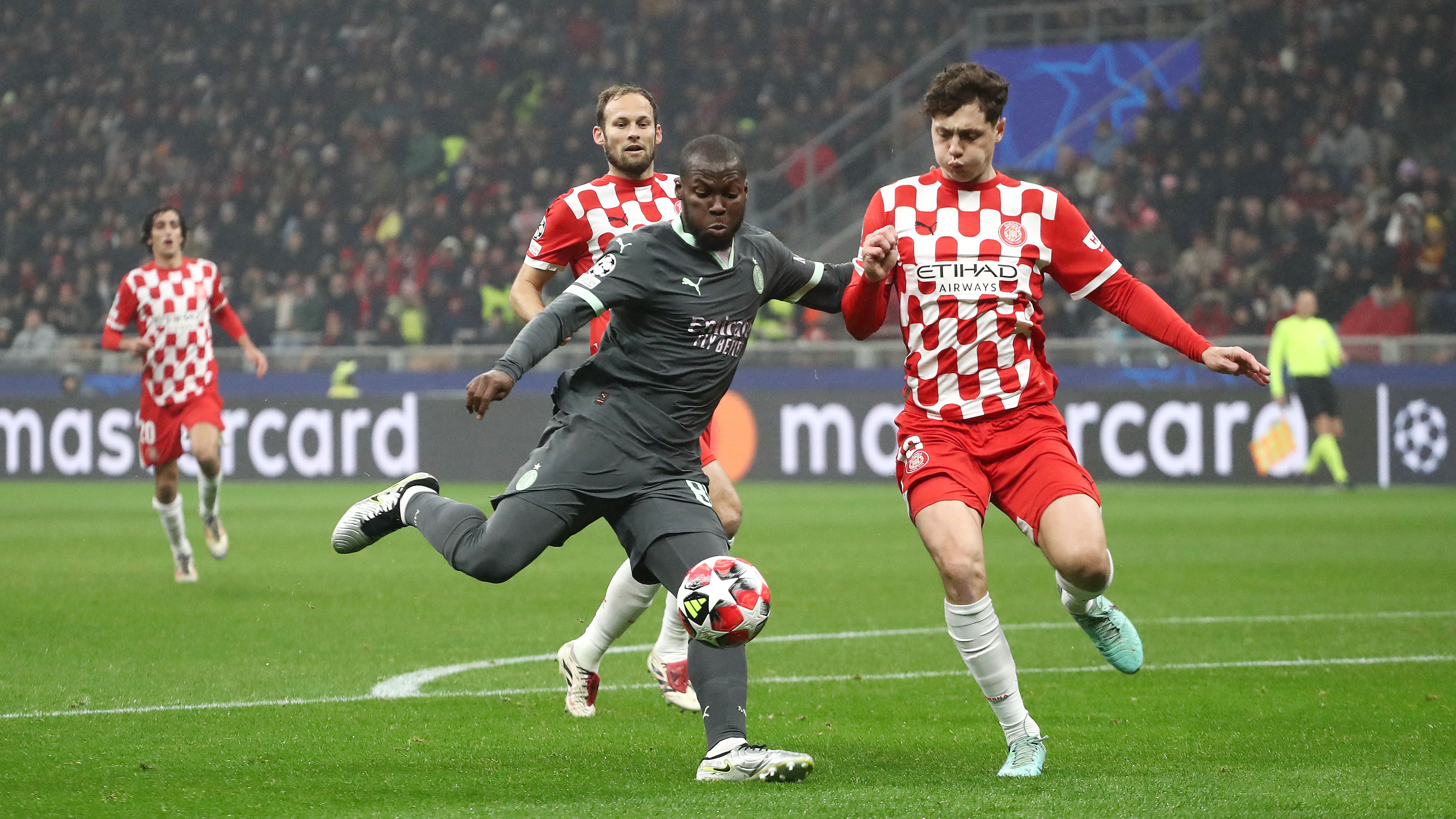 AC Milan v Girona FC - UEFA Champions League 2024/25 League Phase MD7