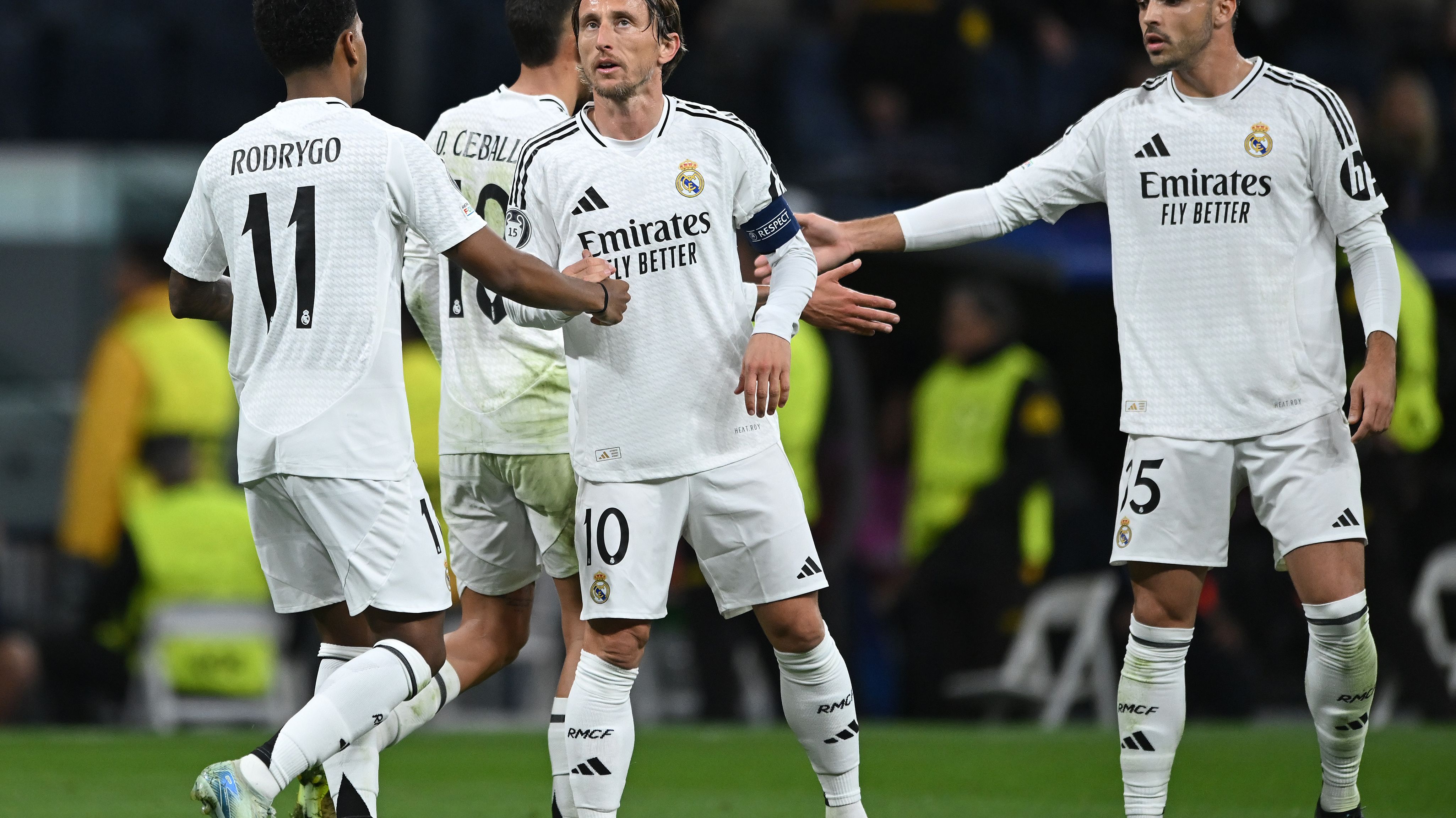 Real Madrid C.F. v FC Salzburg - UEFA Champions League 2024/25 League Phase MD7