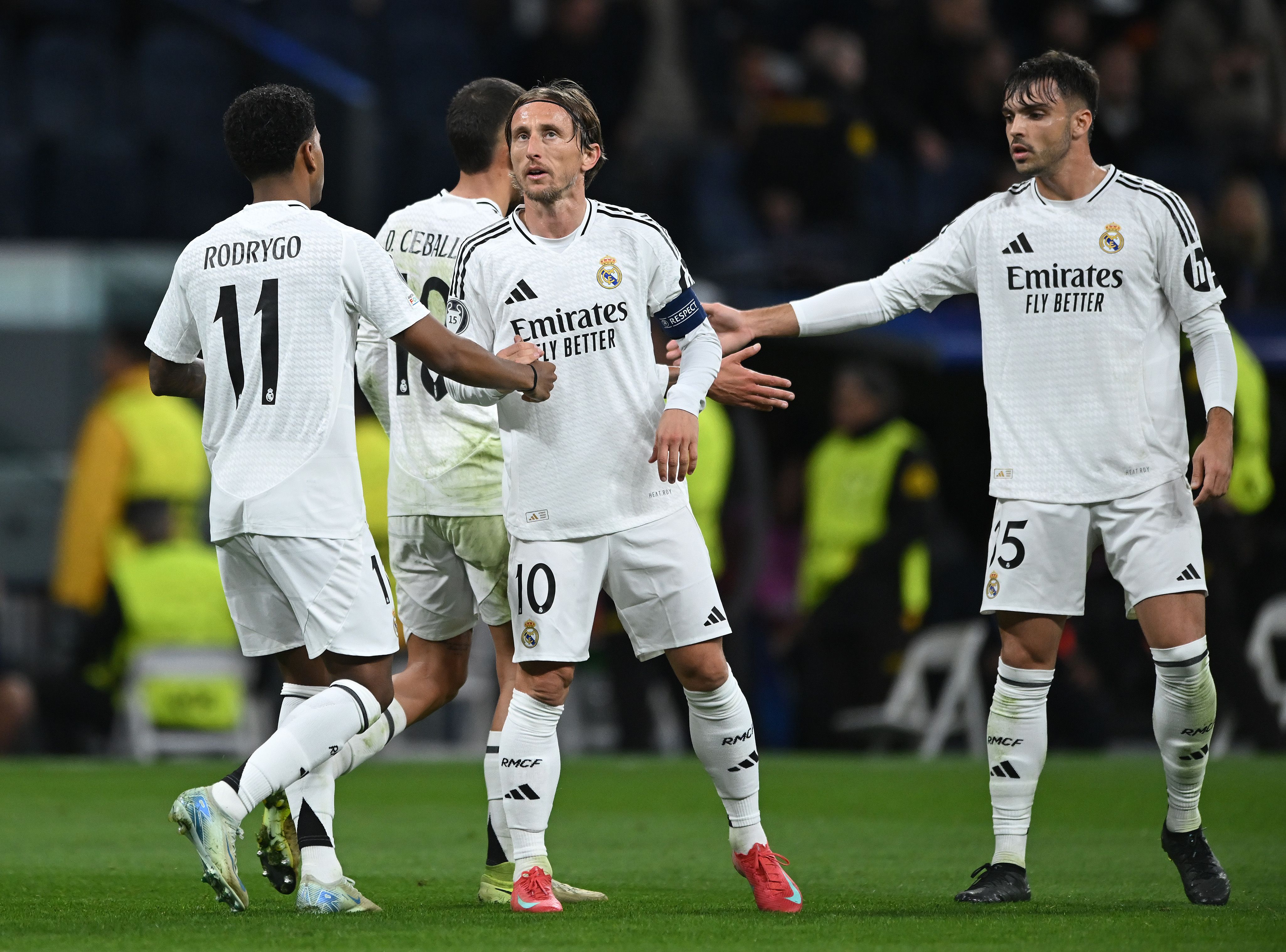 Real Madrid C.F. v FC Salzburg - UEFA Champions League 2024/25 League Phase MD7