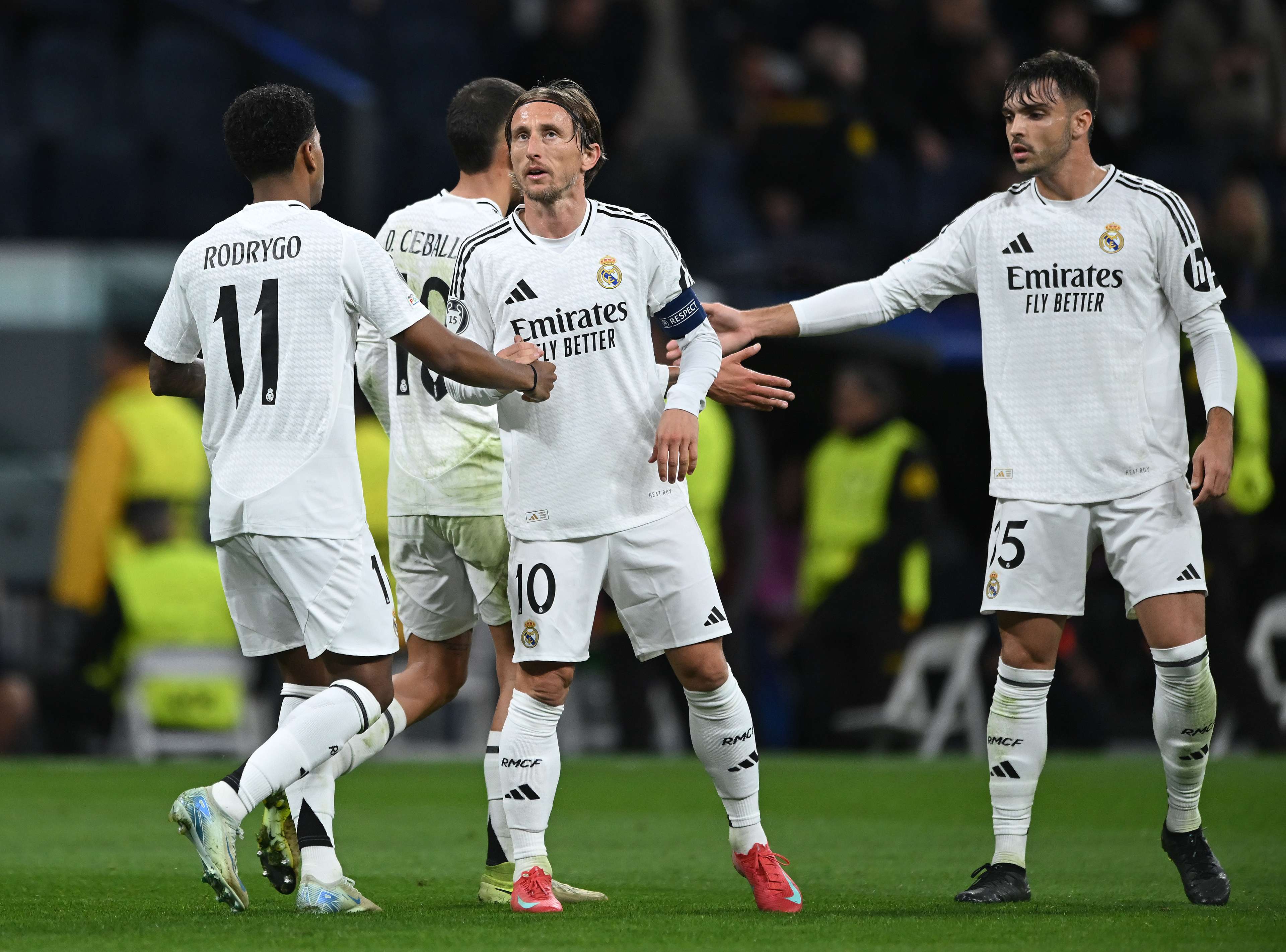 Real Madrid C.F. v FC Salzburg - UEFA Champions League 2024/25 League Phase MD7