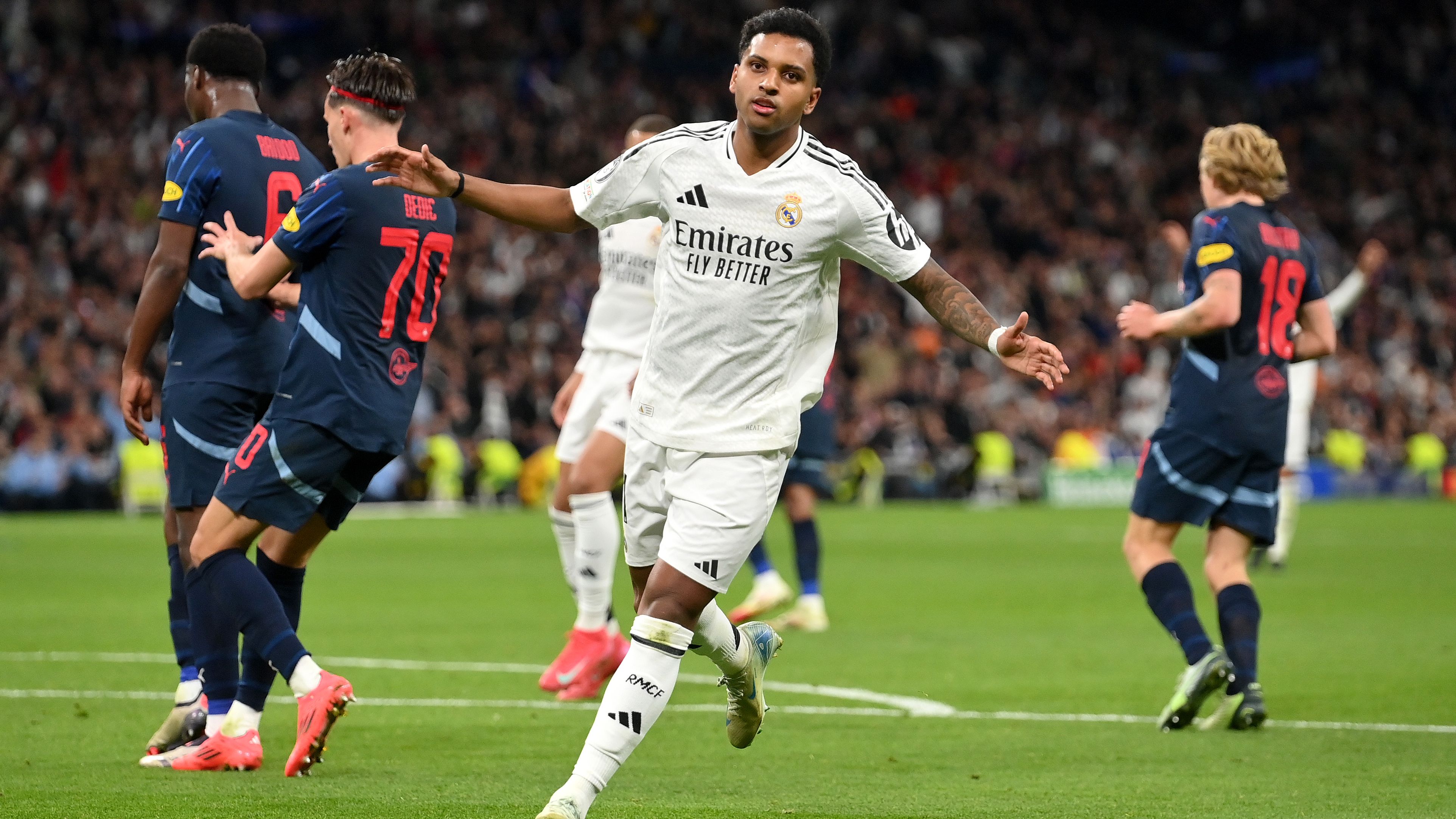 Real Madrid C.F. v FC Salzburg - UEFA Champions League 2024/25 League Phase MD7