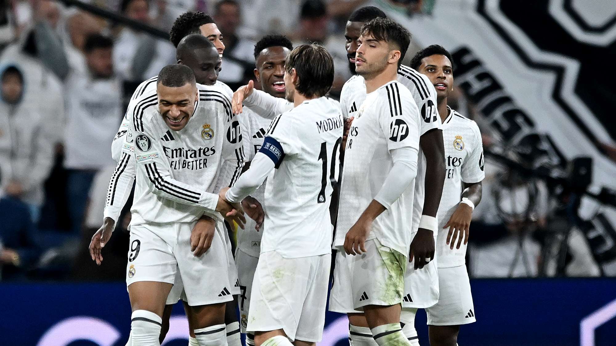 Real Madrid C.F. v FC Salzburg - UEFA Champions League 2024/25 League Phase MD7