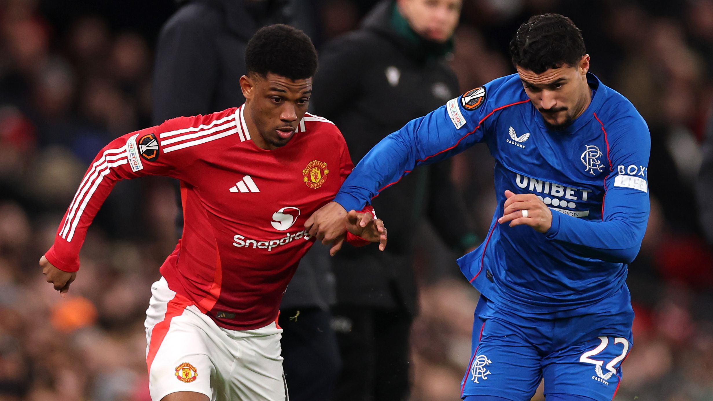 Manchester United v Rangers FC - UEFA Europa League 2024/25 League Phase MD7