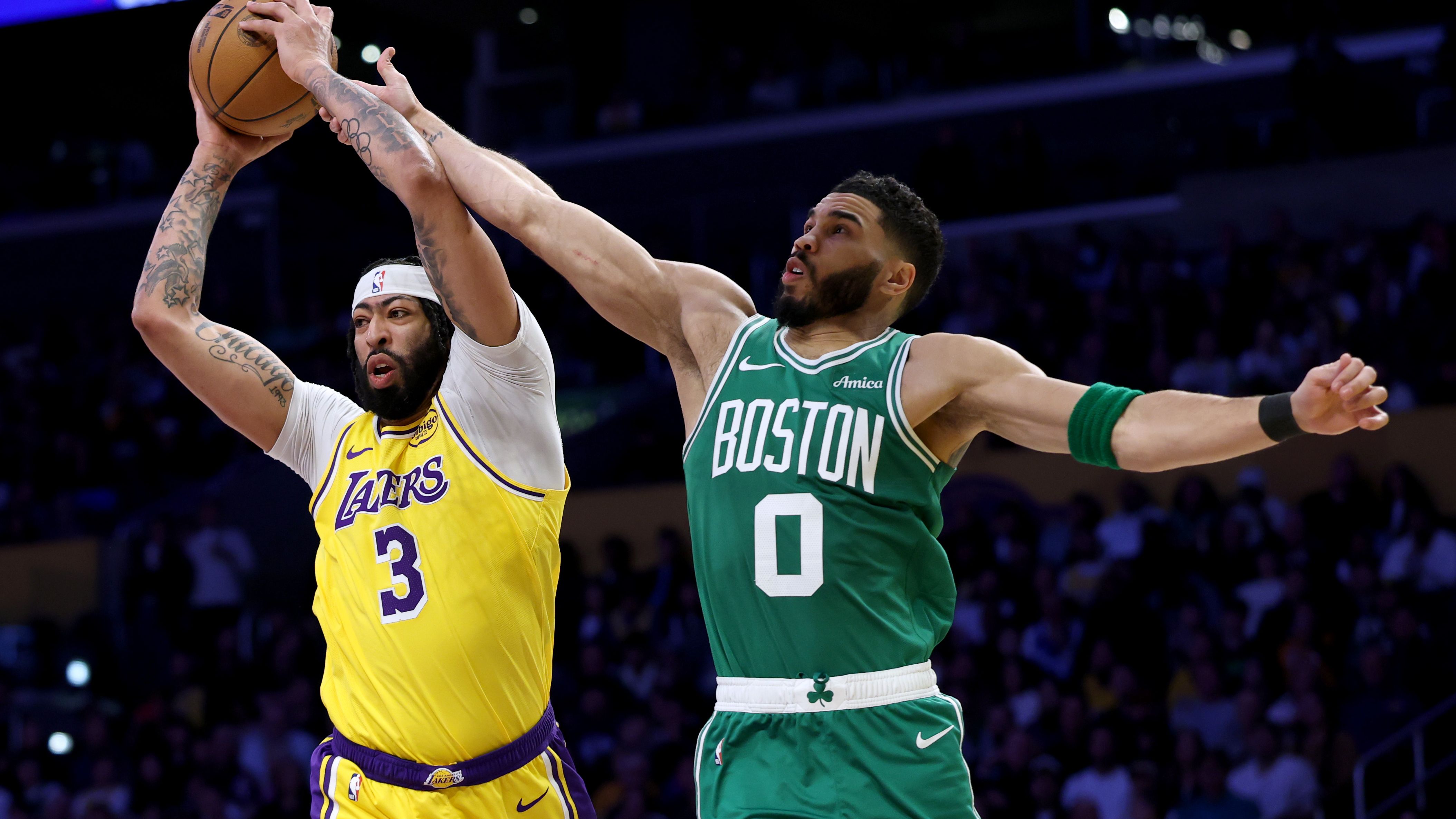Boston Celtics v Los Angeles Lakers
