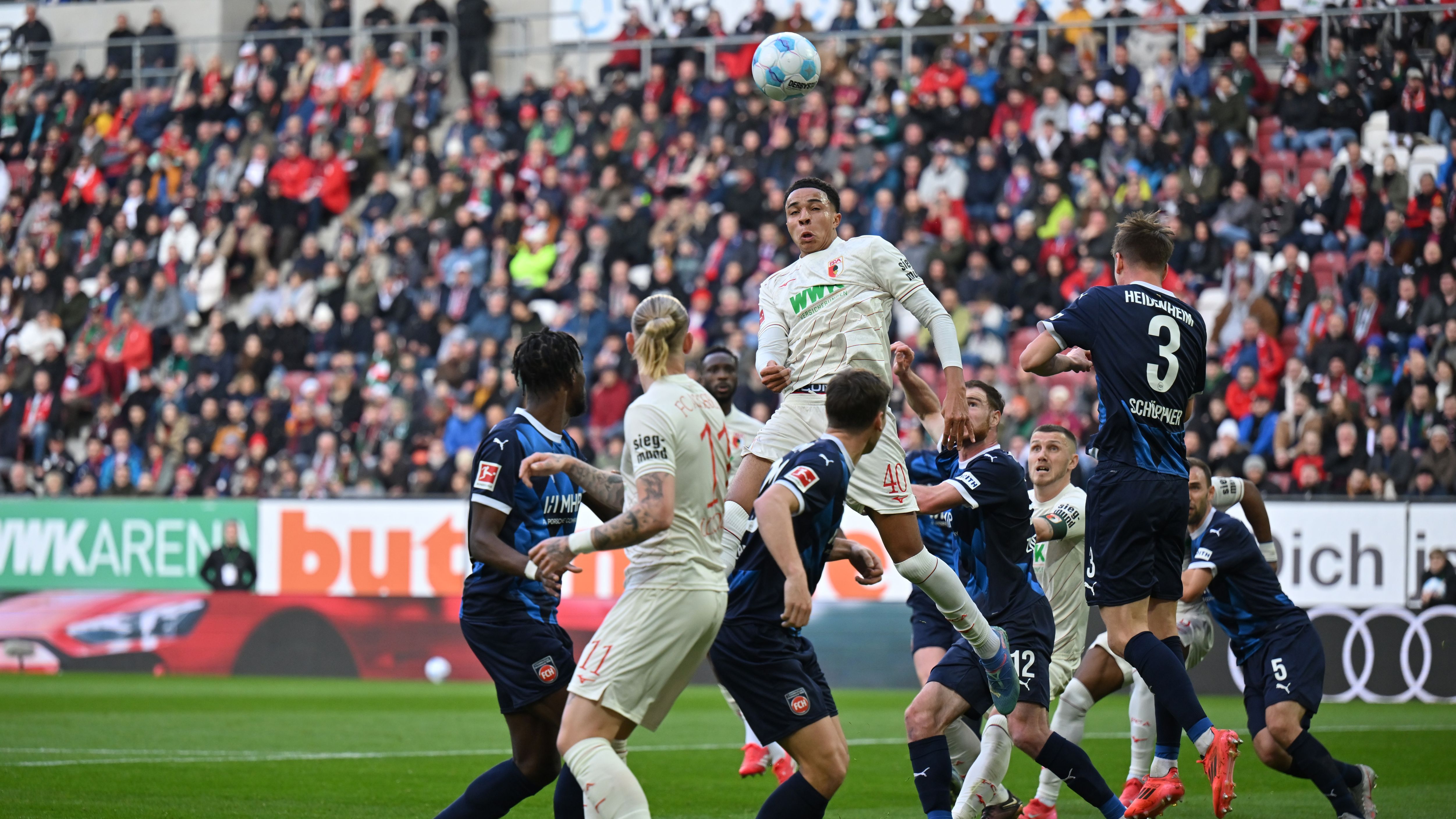 FC Augsburg v 1. FC Heidenheim 1846 - Bundesliga