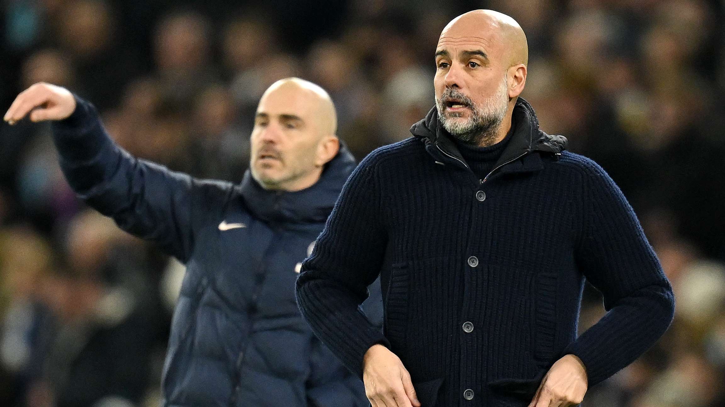 Pep Guardiola Enzo Maresca Man City Chelsea 2025