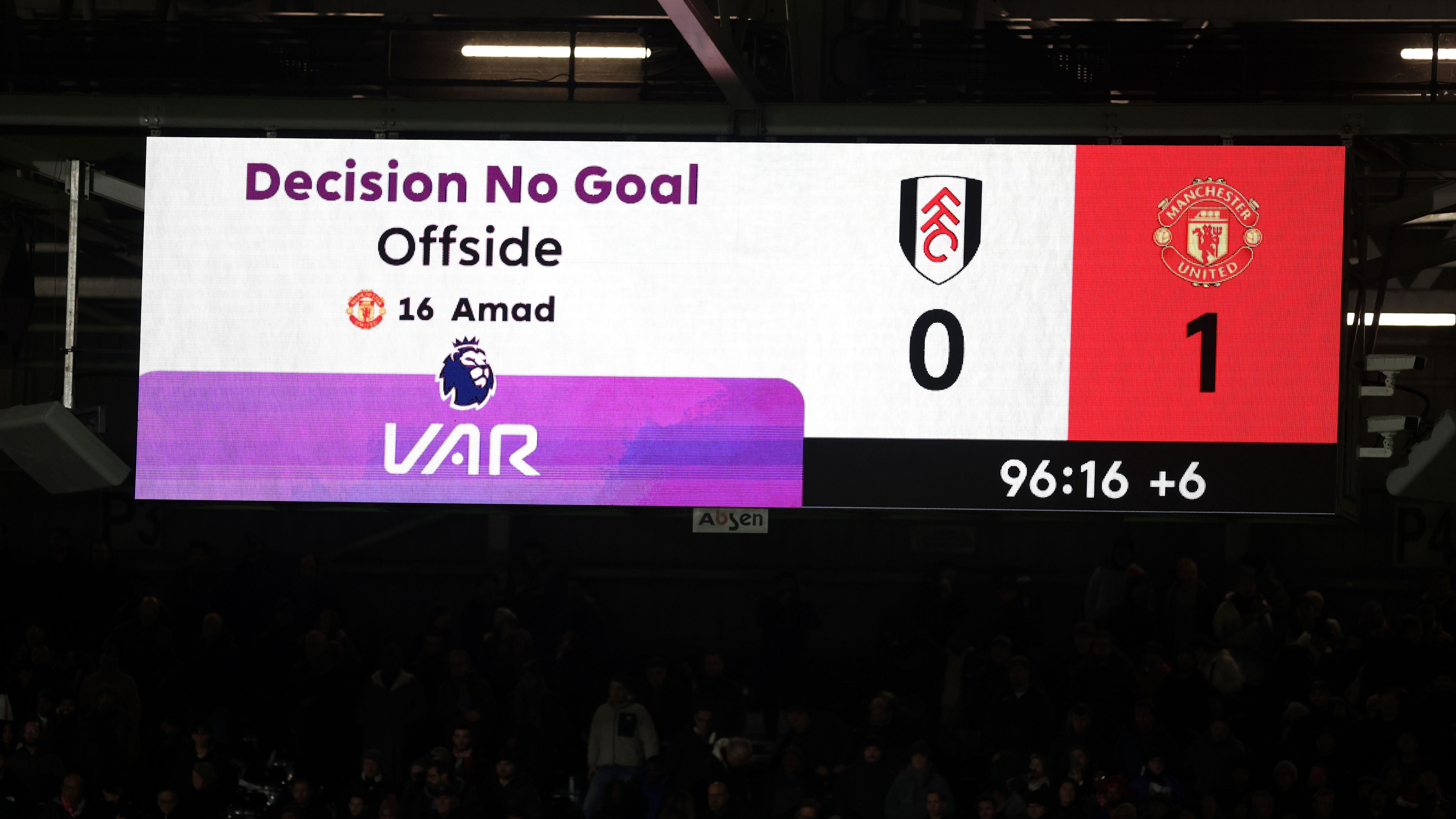 Fulham FC v Manchester United FC - Premier League