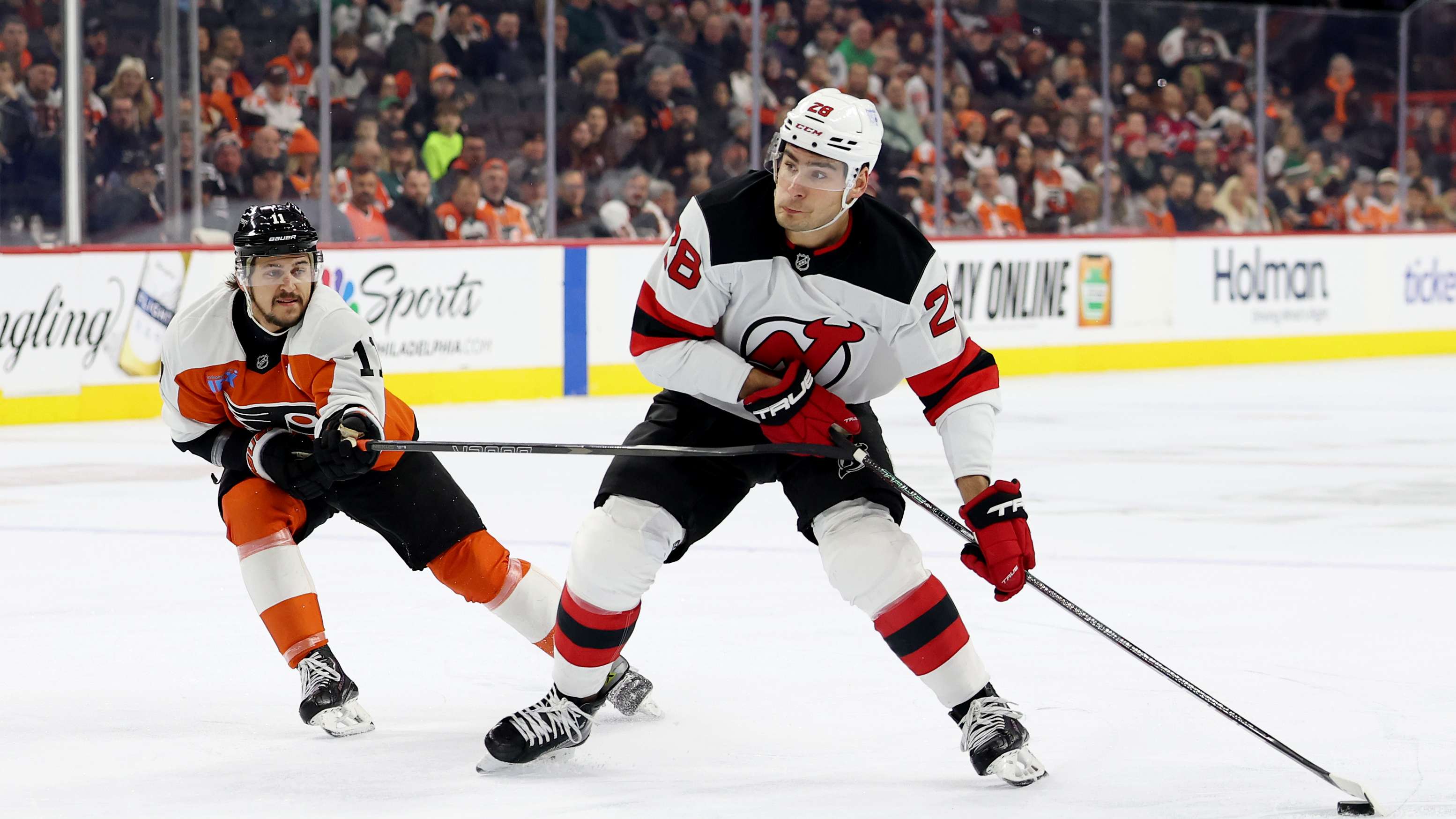 New Jersey Devils v Philadelphia Flyers