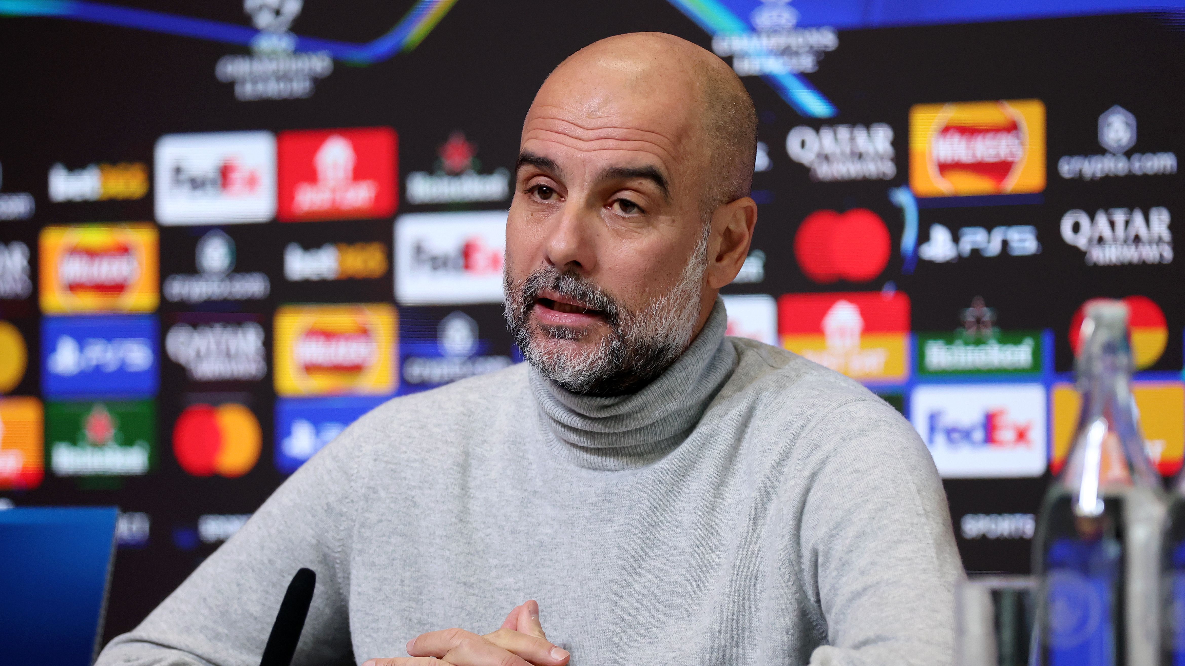 Manchester City Training Session And Press Conference - UEFA Champions League 2024/25 League Phase MD8