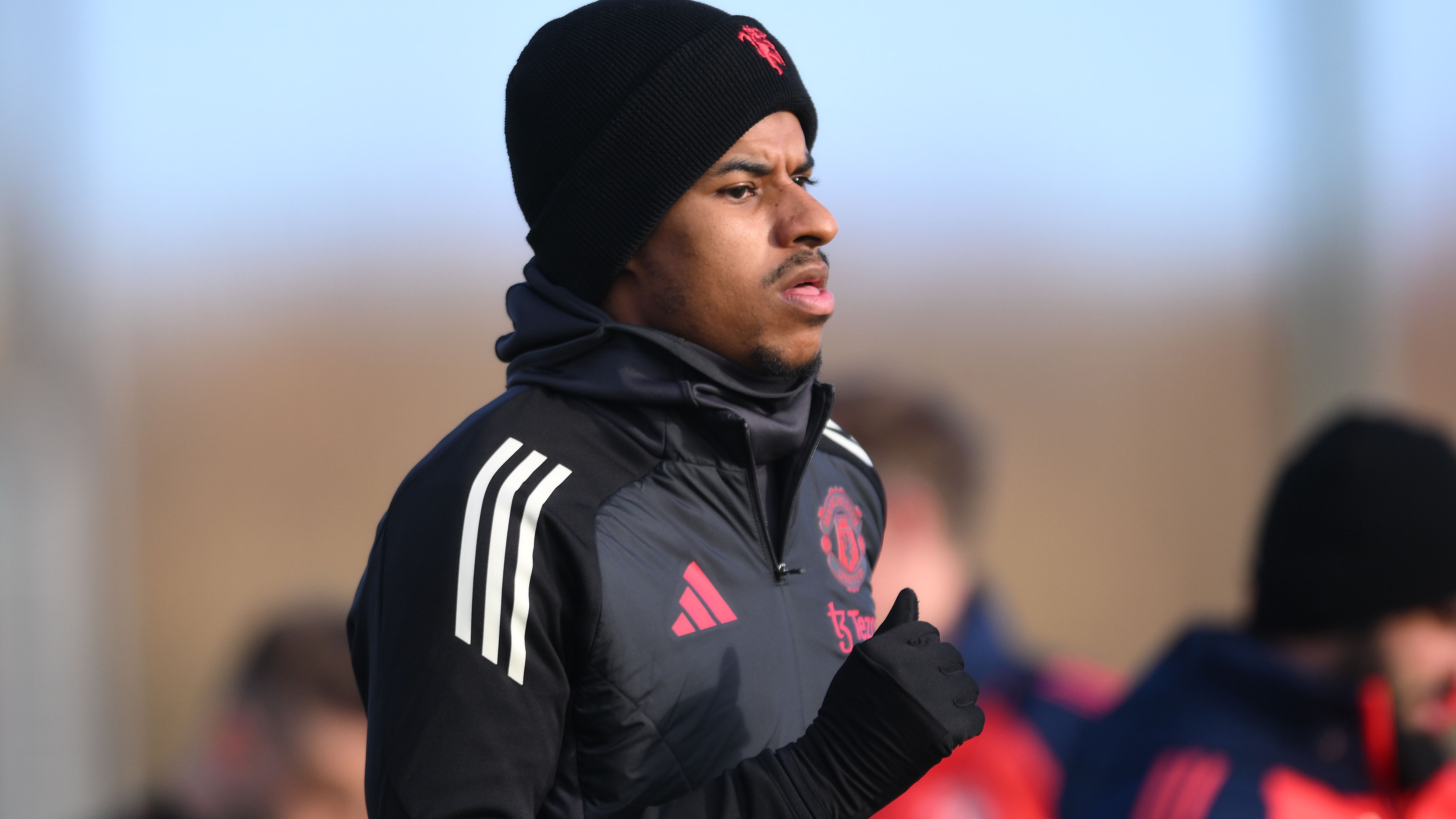 Manchester United Training Session And Press Conference - UEFA Europa League 2024/25 League Phase MD8