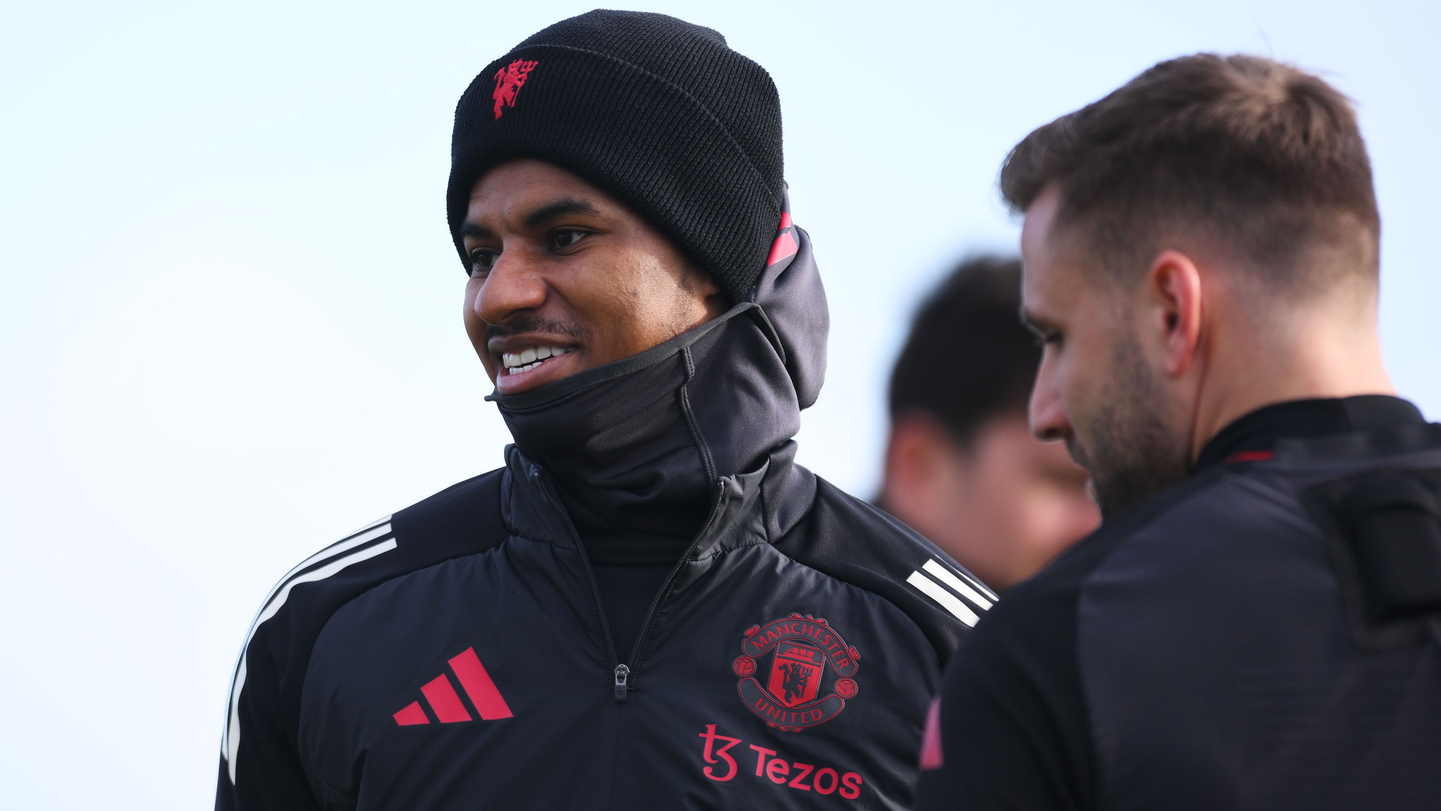 Manchester United Training Session And Press Conference - UEFA Europa League 2024/25 League Phase MD8