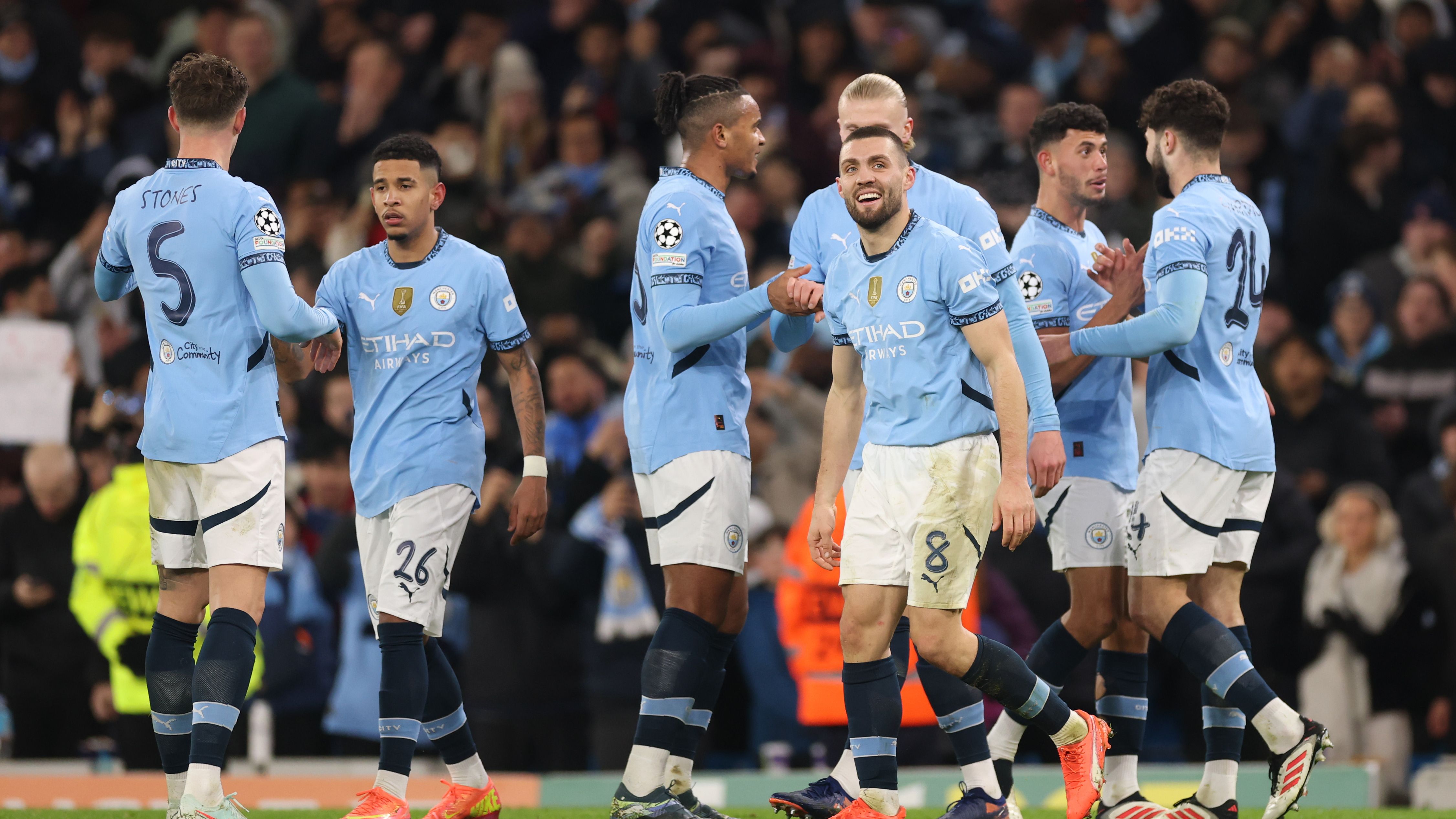 Manchester City v Club Brugge KV - UEFA Champions League 2024/25 League Phase MD8