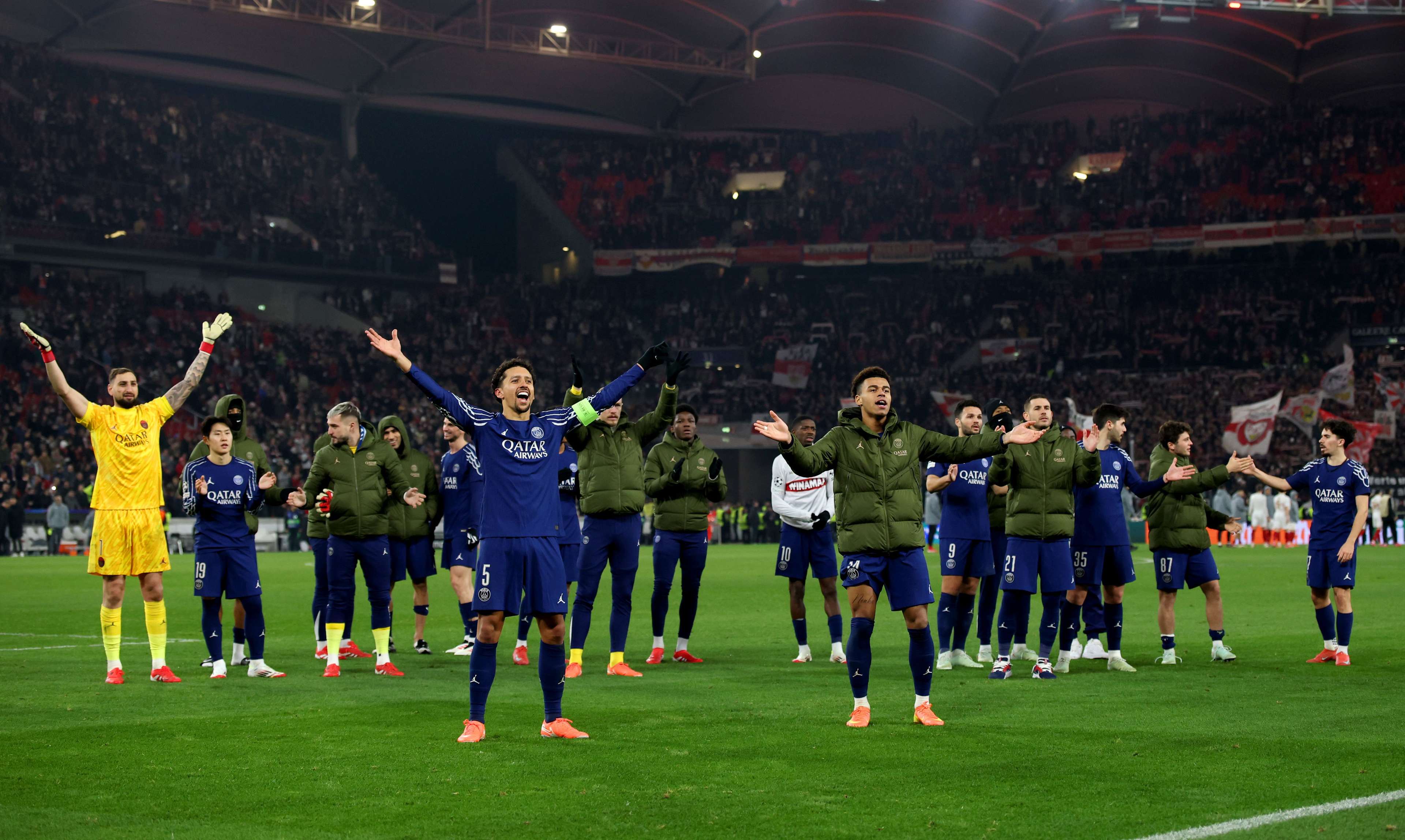 VfB Stuttgart v Paris Saint-Germain - UEFA Champions League 2024/25 League Phase MD8