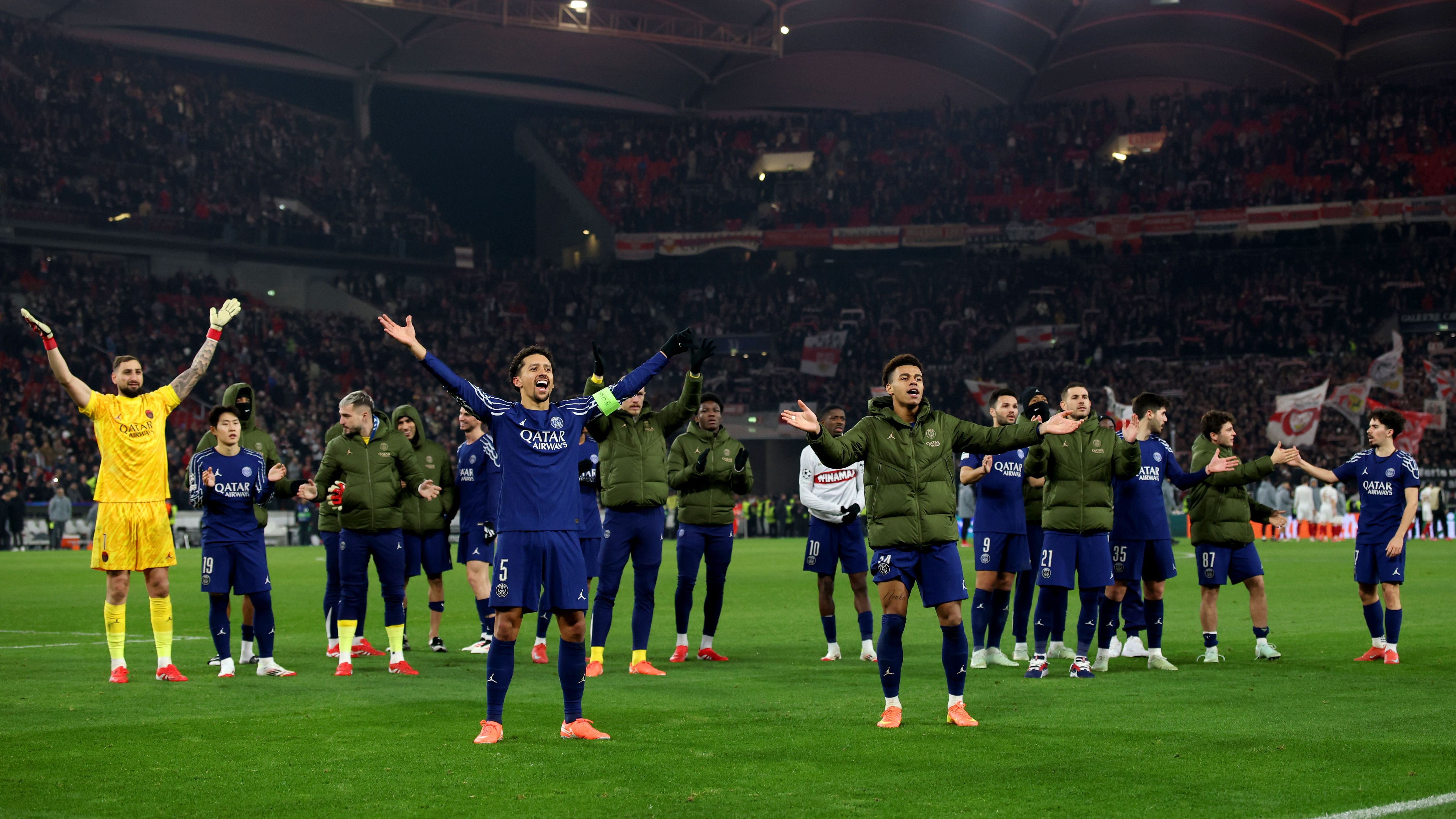 VfB Stuttgart v Paris Saint-Germain - UEFA Champions League 2024/25 League Phase MD8
