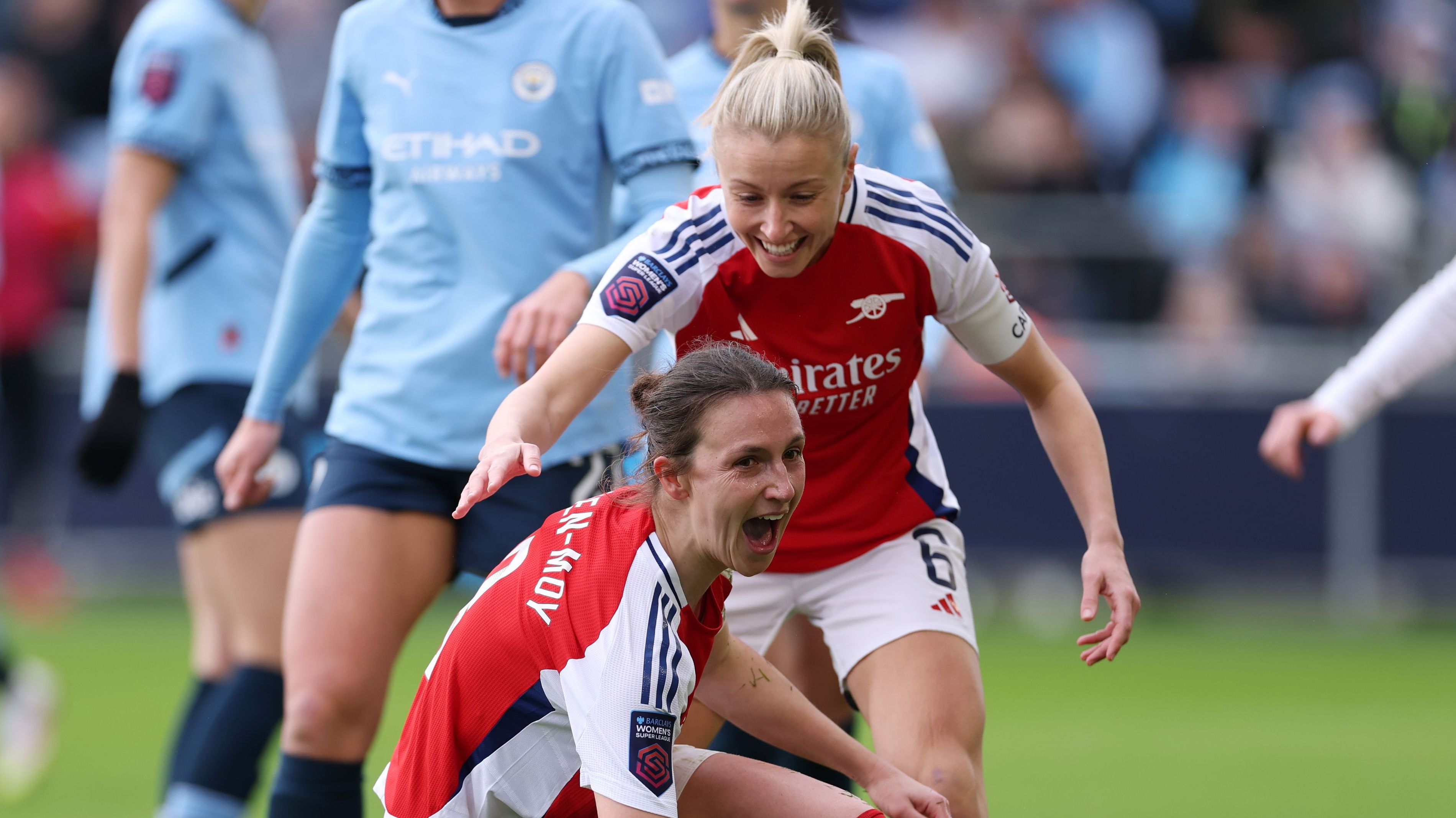 Manchester City FC v Arsenal FC - Barclays Women's Super League