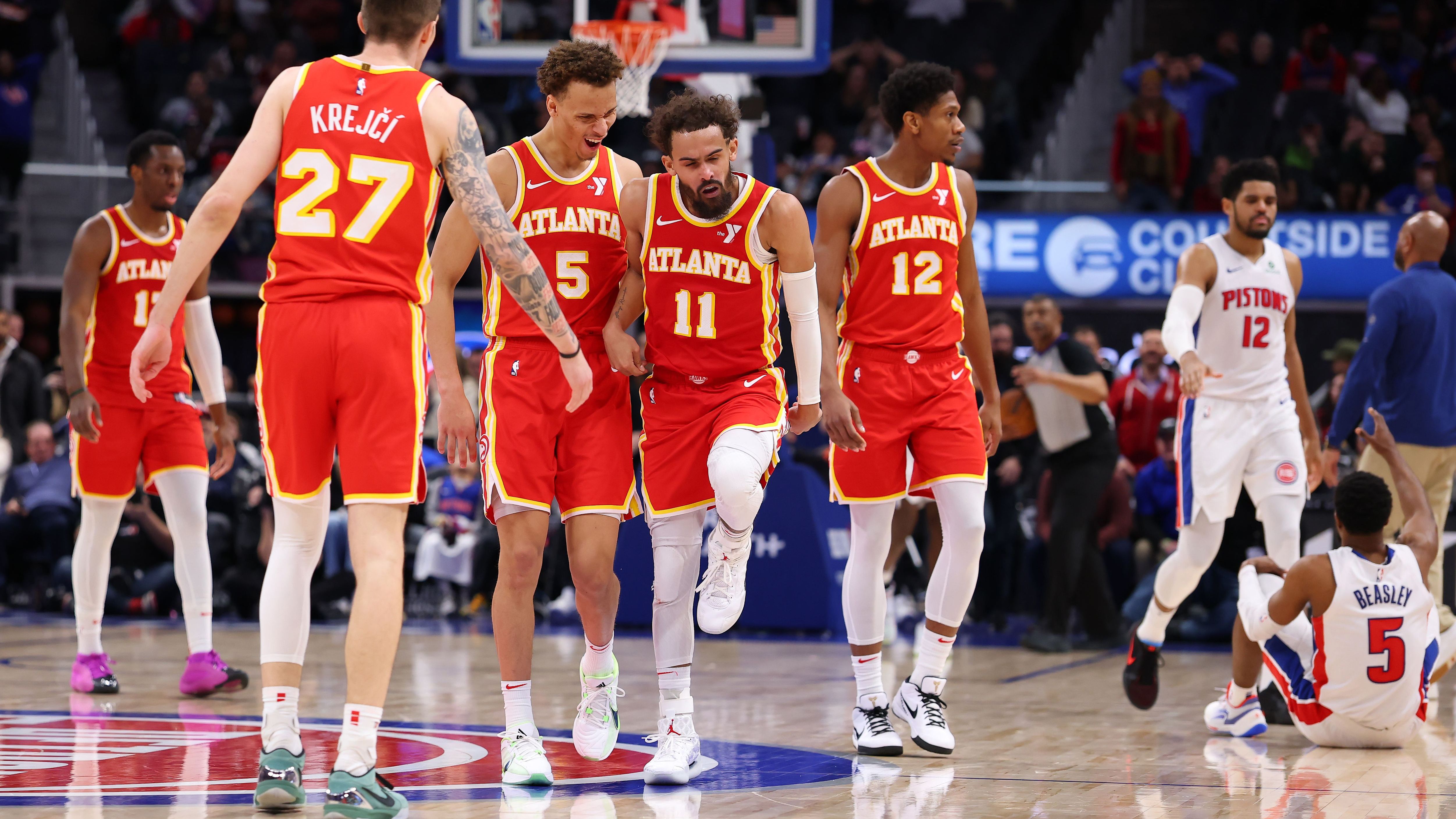 Atlanta Hawks v Detroit Pistons