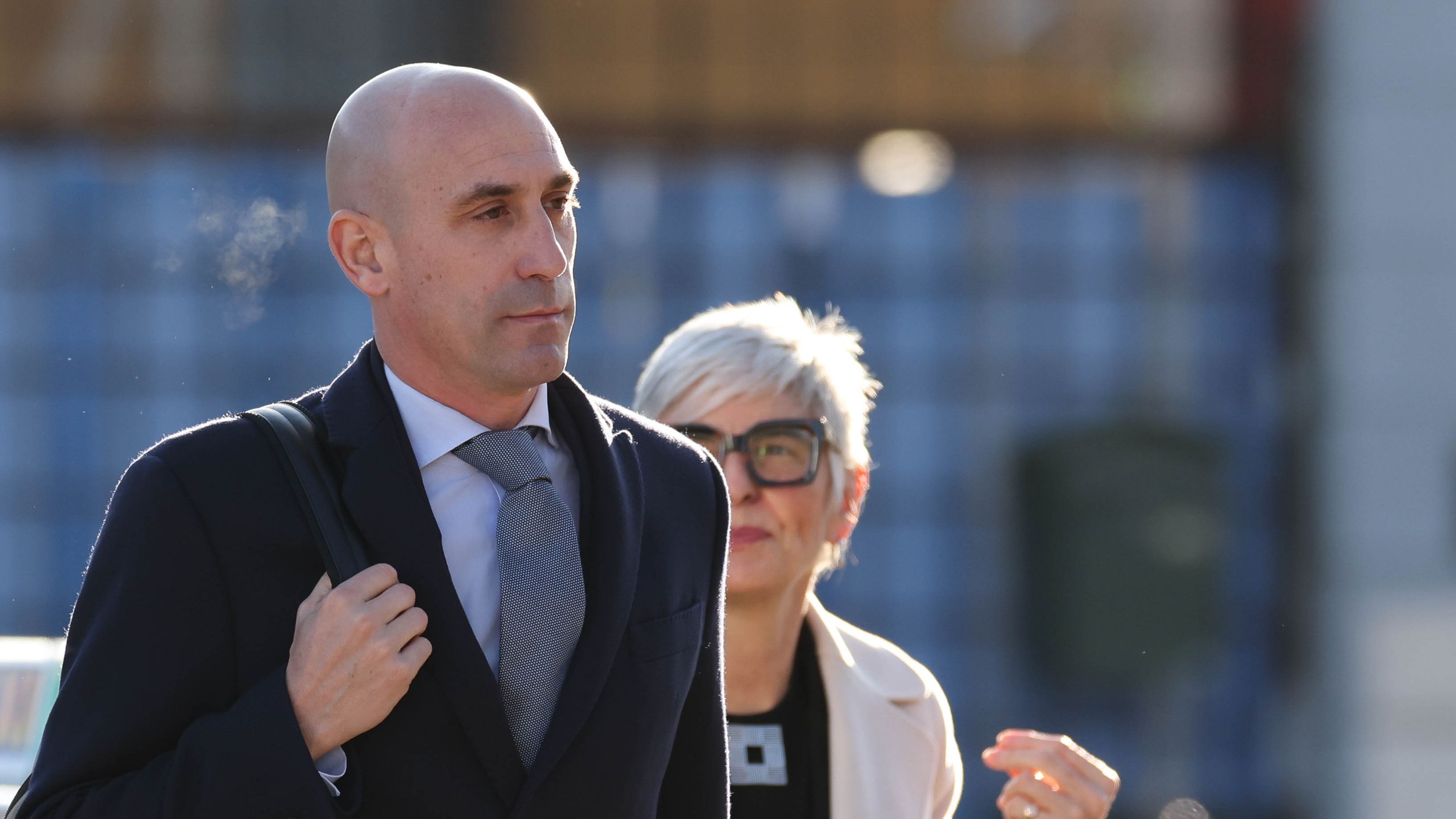 Rubiales Attends Madrid Court Over Jenni Hermoso Kiss
