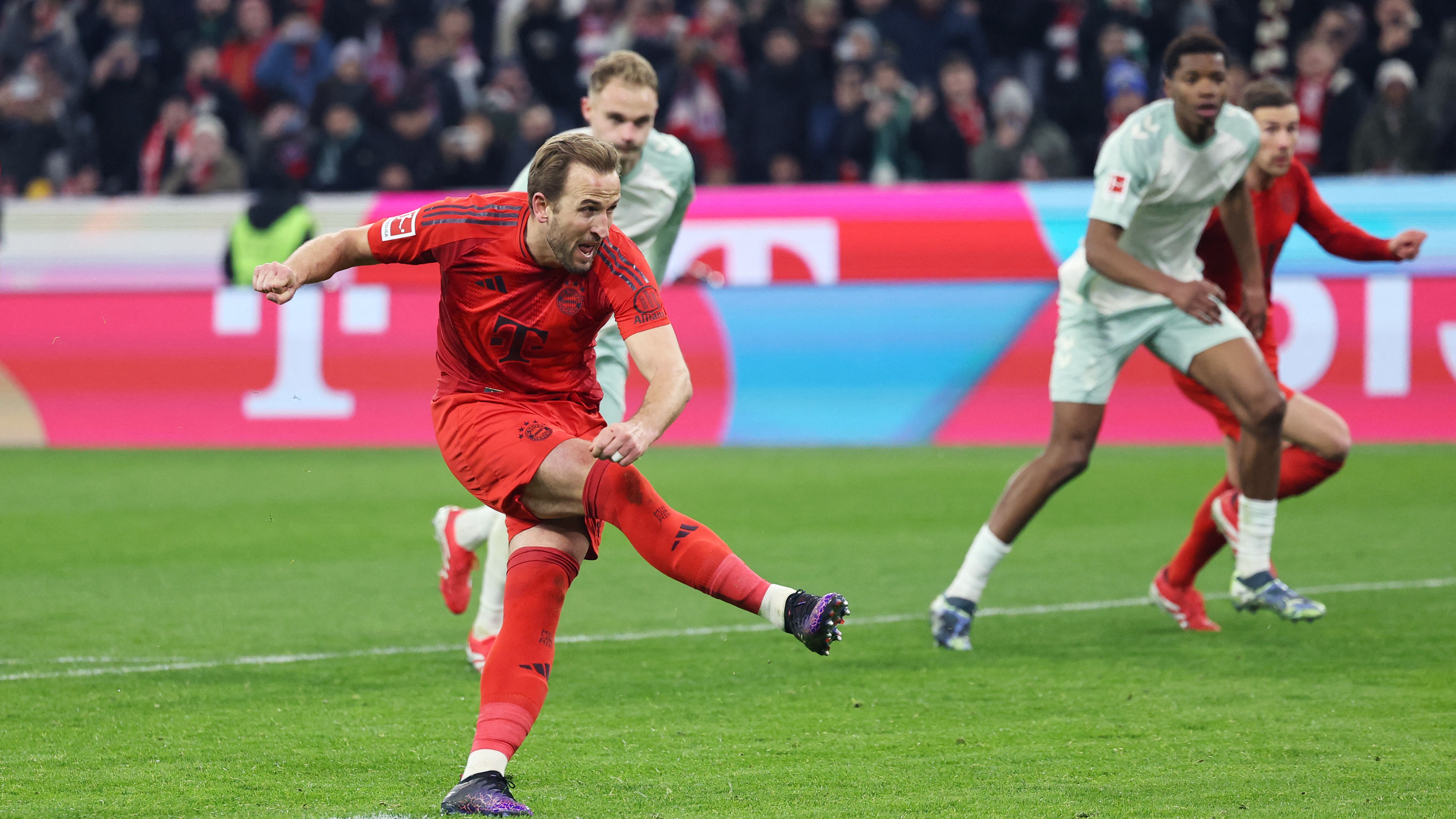 FBL-GER-BUNDESLIGA-BAYERN MUNICH-WERDE BREMEN