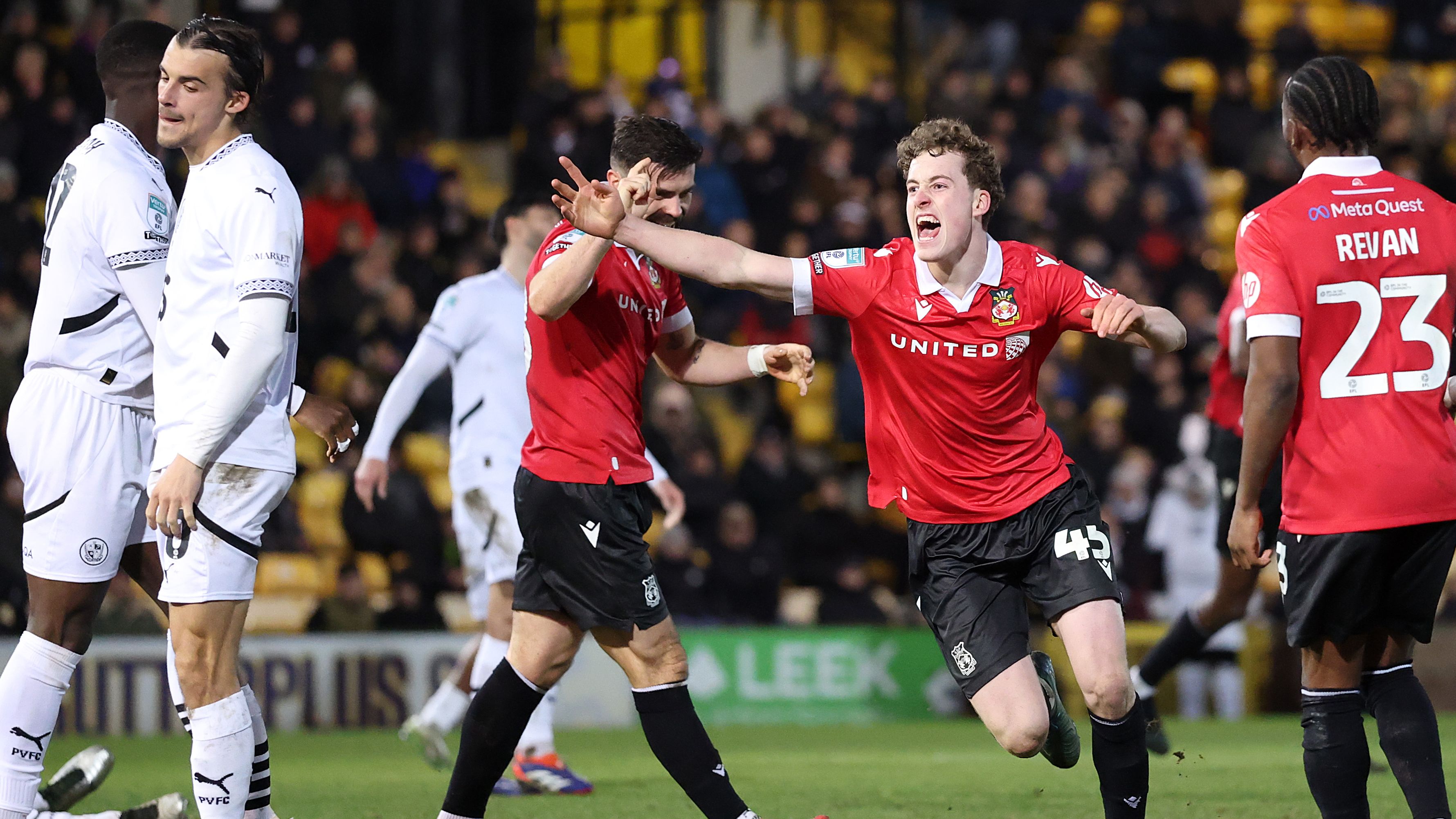 Port Vale v Wrexham - EFL Trophy Third Round