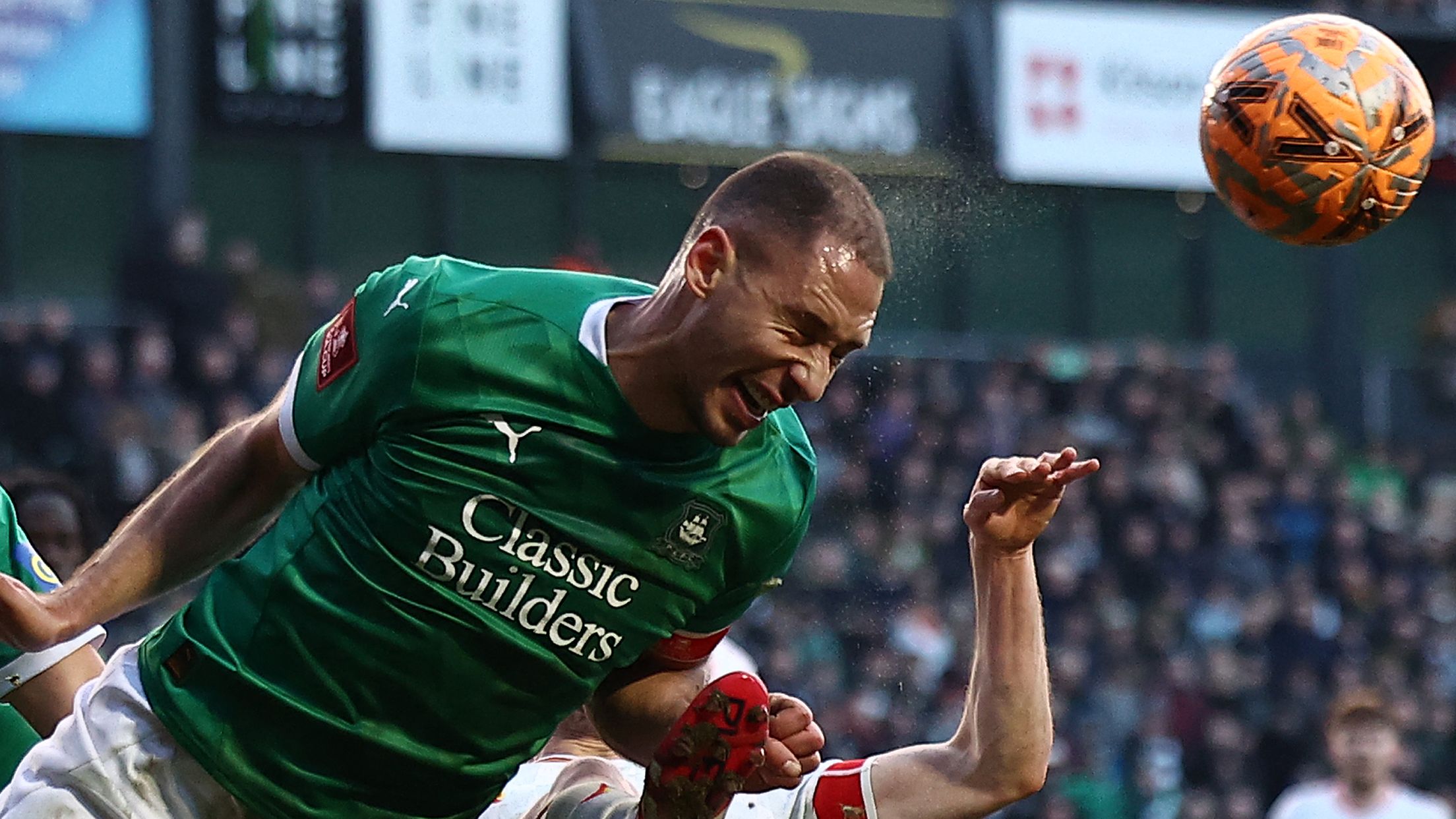'I f*cking love it' - Liverpool conqueror Nikola Katic's emotions get the better of him after losing his tooth in Plymouth's stunning FA Cup win - before defender admits he 'hated' superstar goalkeeper Conor Hazard before giant-killing | Goal.com UK