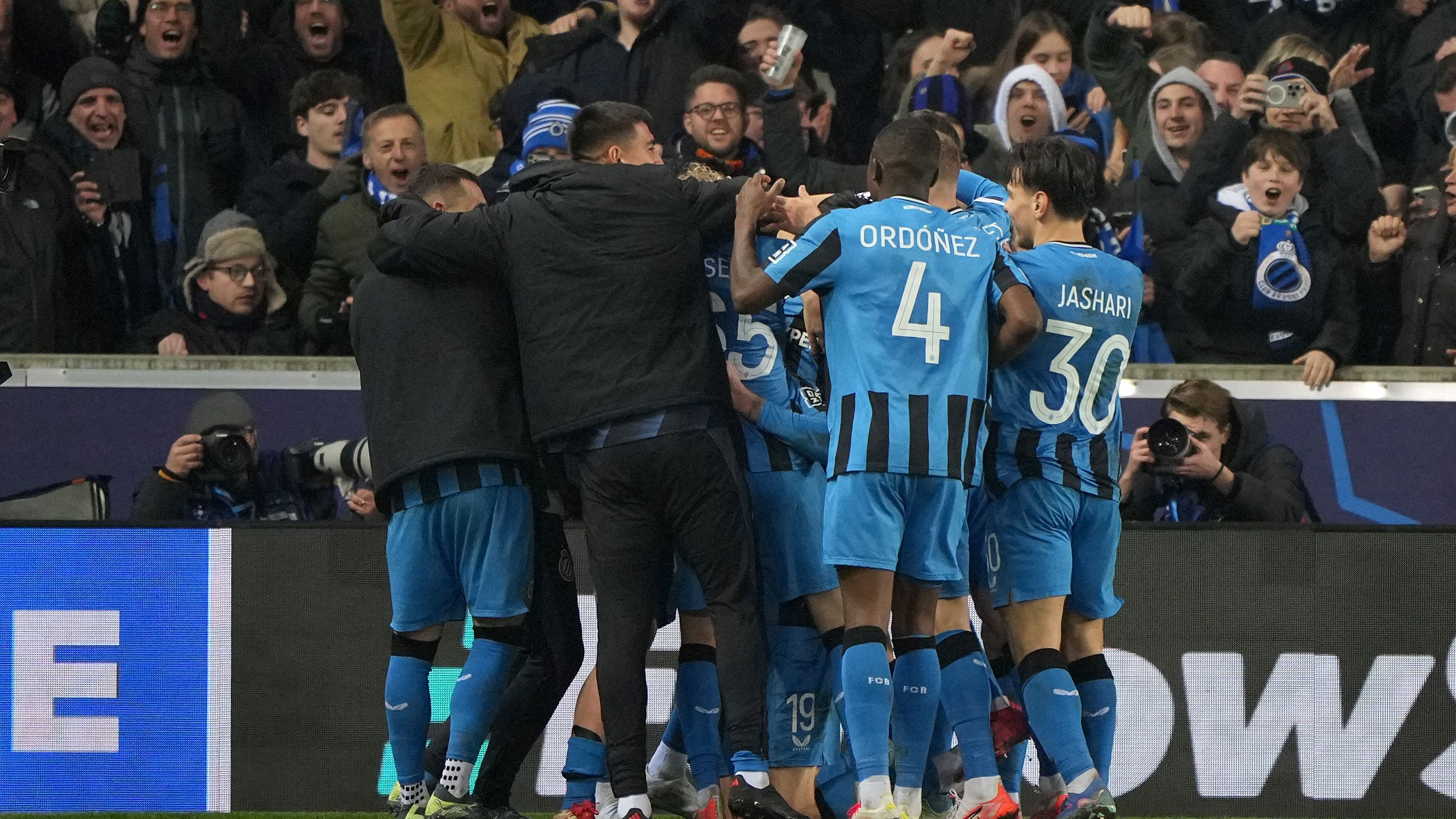 Club Brugge KV v Atalanta BC - UEFA Champions League 2024/25 League Knockout Play-off First Leg