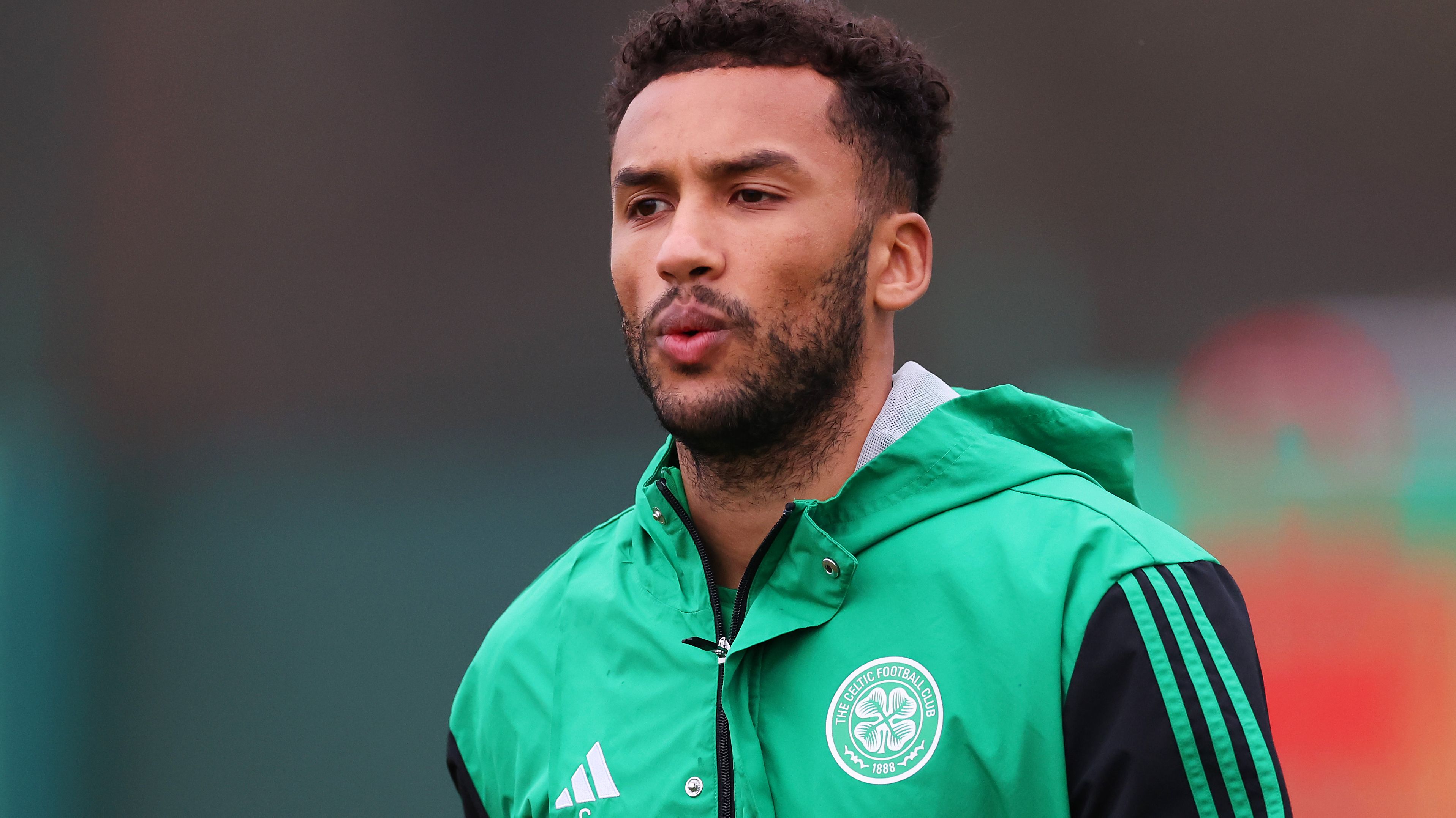 Celtic FC Training And Press Conference - UEFA Champions League 2024/25 League Knockout Play-off First Leg