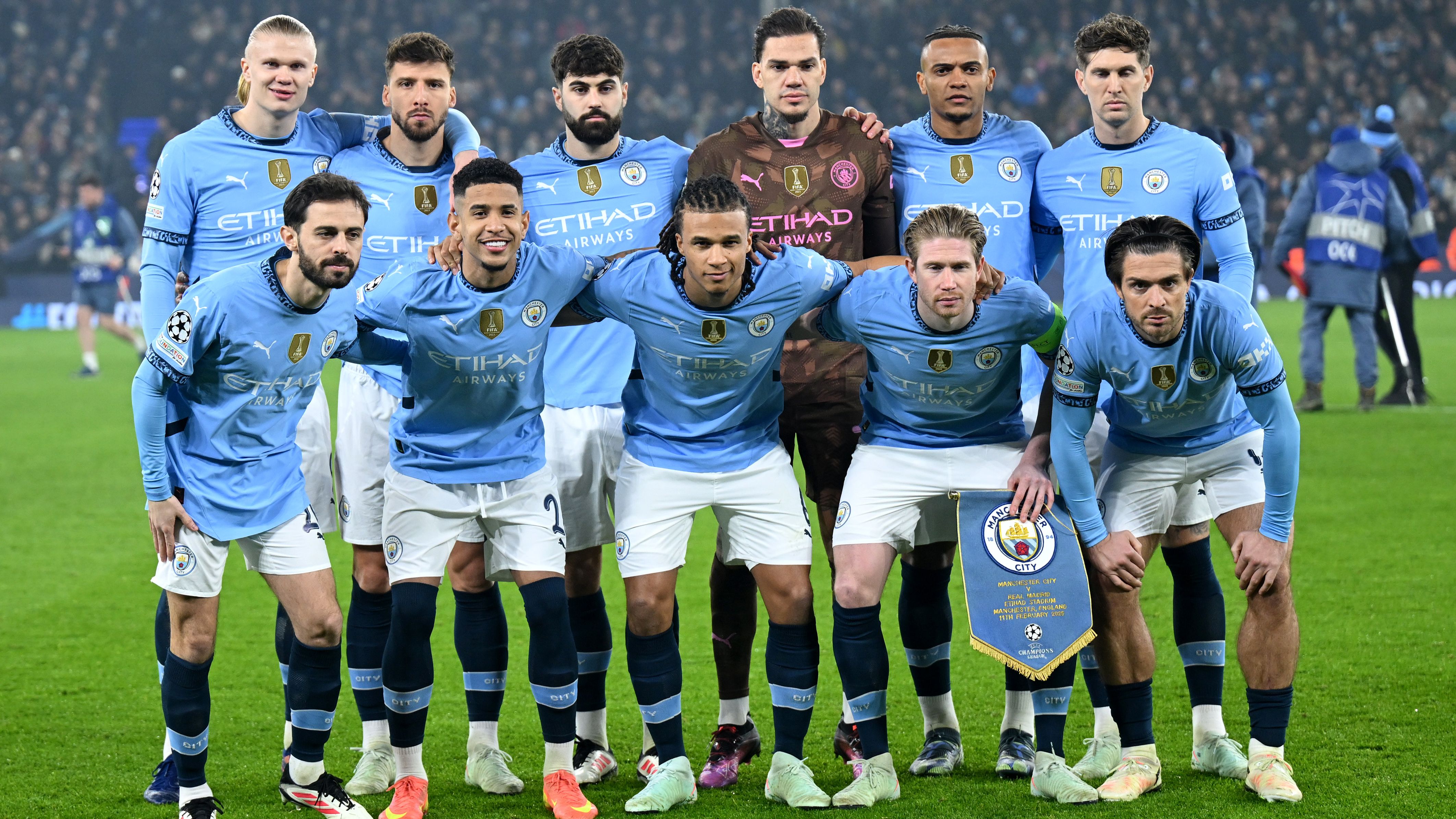 Manchester City v Real Madrid C.F. - UEFA Champions League 2024/25 League Knockout Play-off First Leg