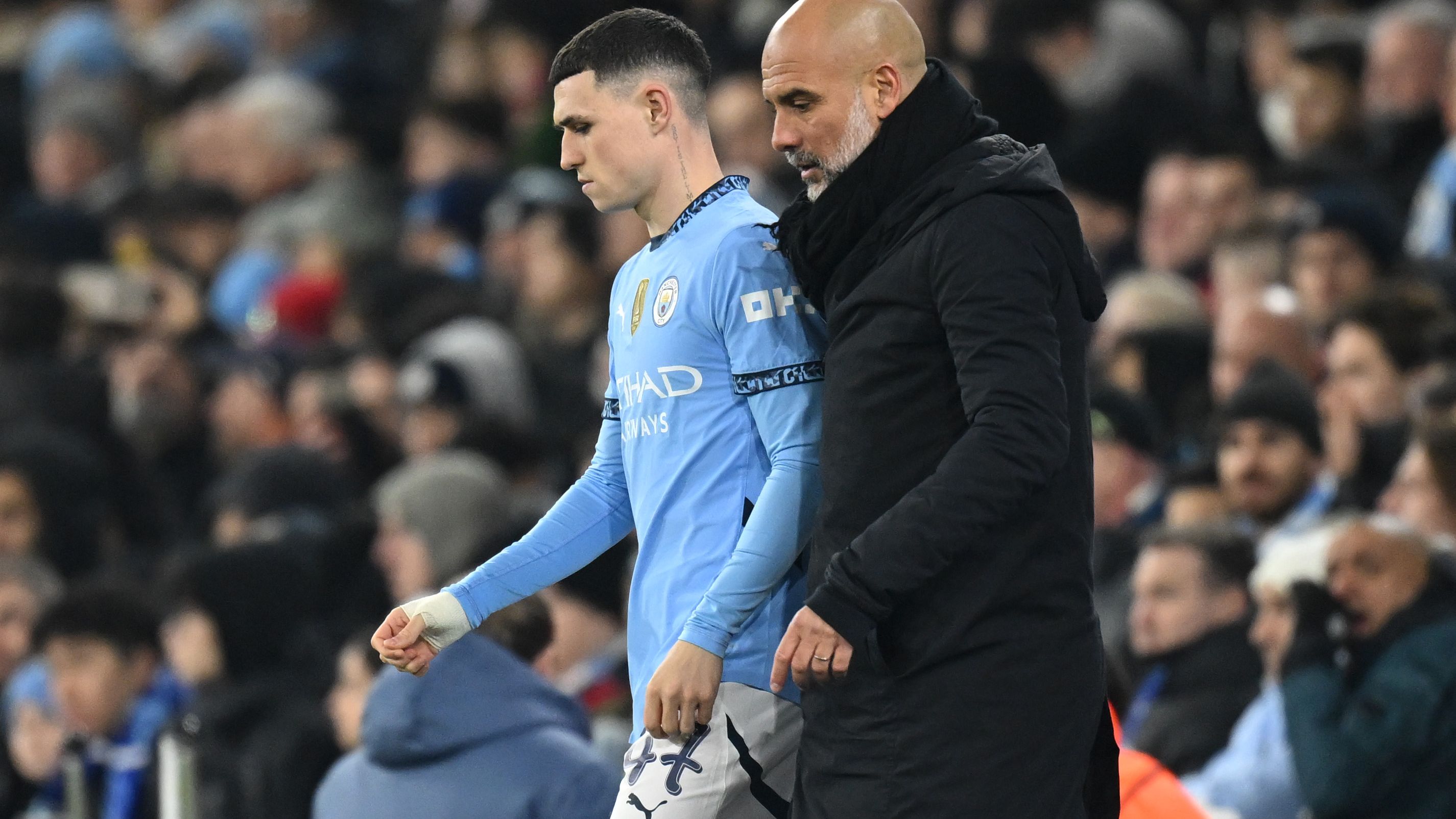 Manchester City v Real Madrid C.F. - UEFA Champions League 2024/25 League Knockout Play-off First Leg