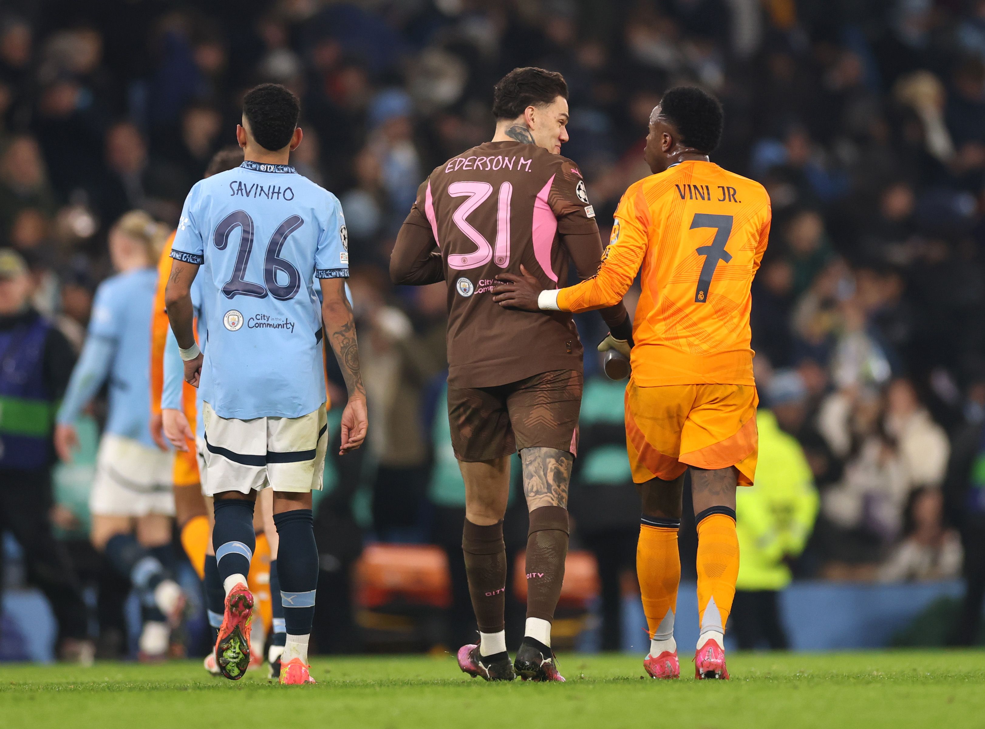 Manchester City v Real Madrid C.F. - UEFA Champions League 2024/25 League Knockout Play-off First Leg