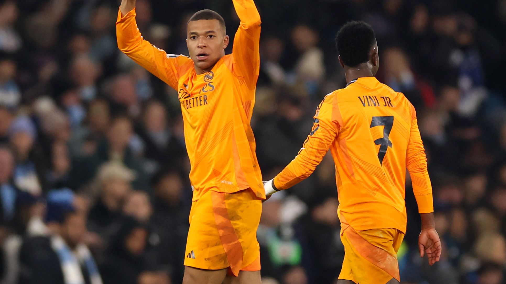 Manchester City v Real Madrid C.F. - UEFA Champions League 2024/25 League Knockout Play-off First Leg