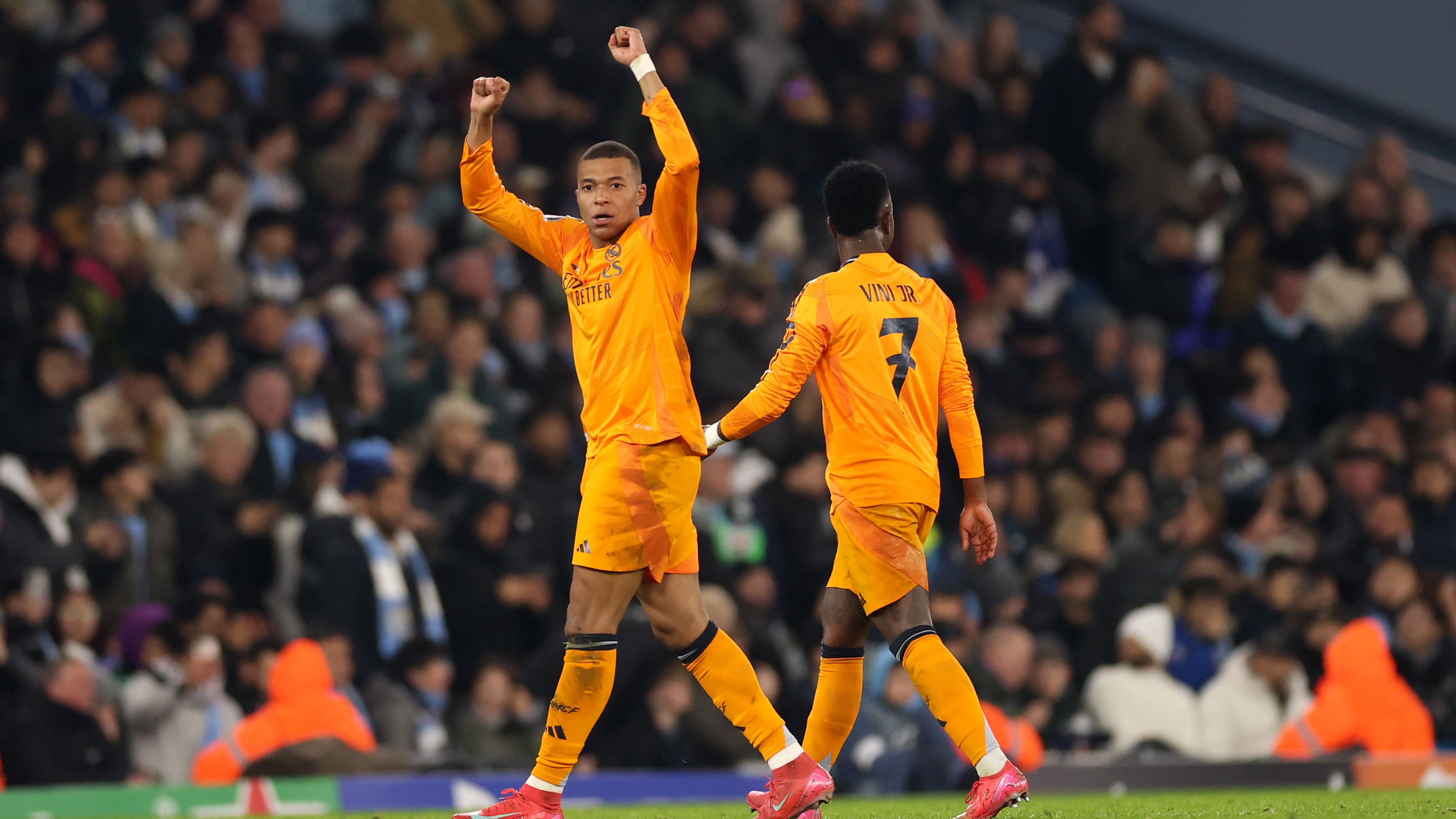 Manchester City v Real Madrid C.F. - UEFA Champions League 2024/25 League Knockout Play-off First Leg