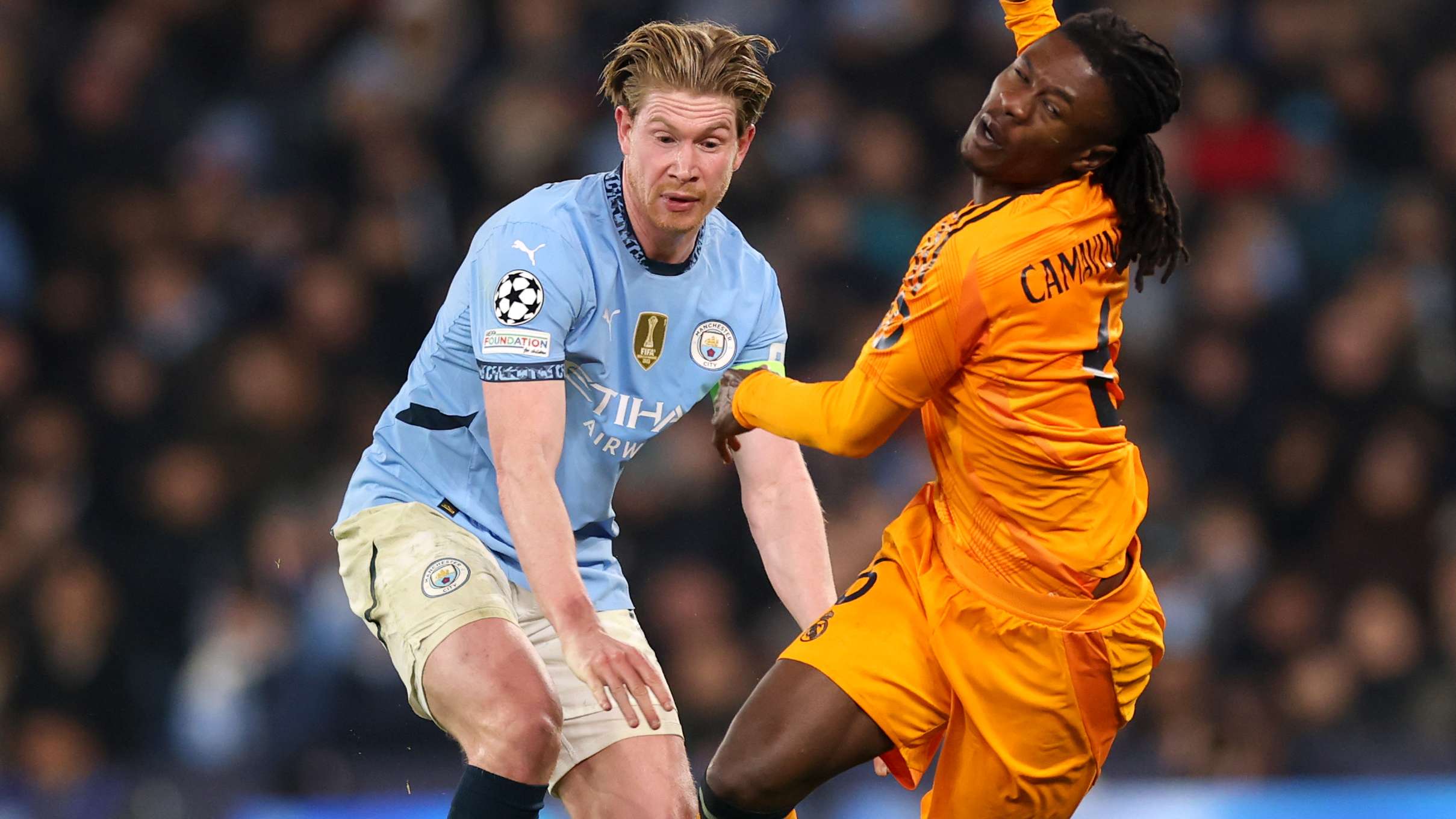 Manchester City v Real Madrid C.F. - UEFA Champions League 2024/25 League Knockout Play-off First Leg